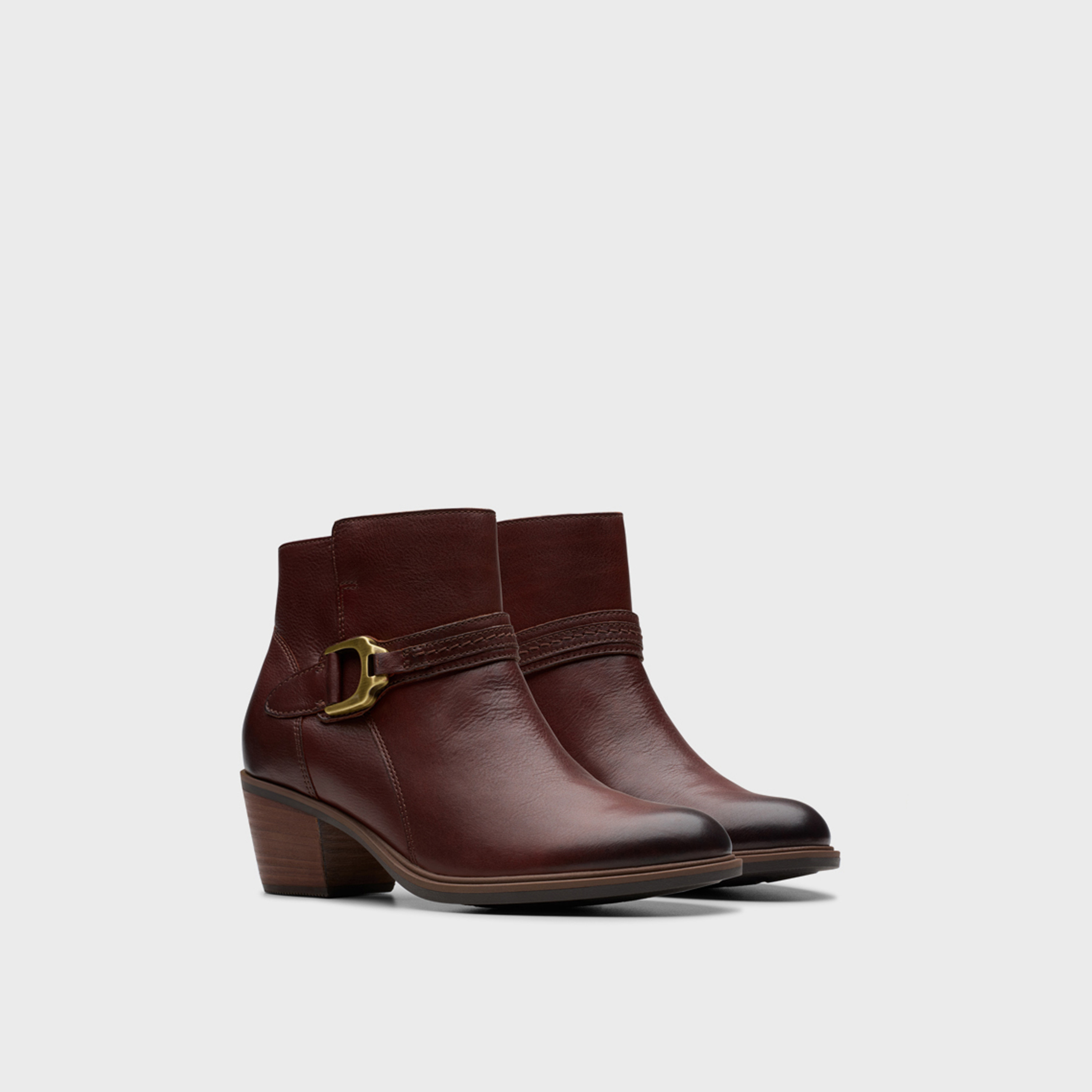 Clarks Women's Neva Buckle Zip Ankle Boots | 26179800-women-shoes-boots-image-1
