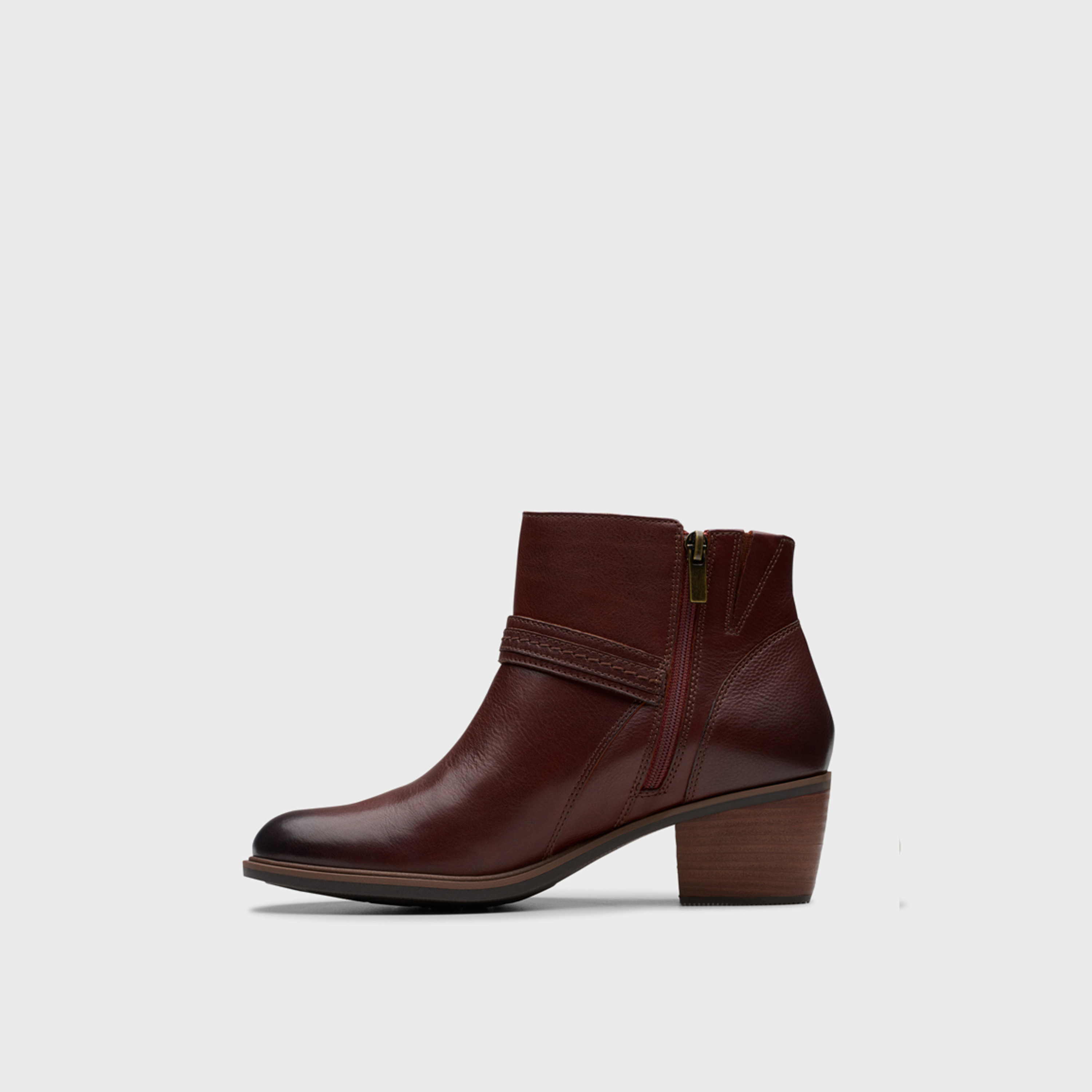 Clarks Women's Neva Buckle Zip Ankle Boots | 26179800-women-shoes-boots-image-2