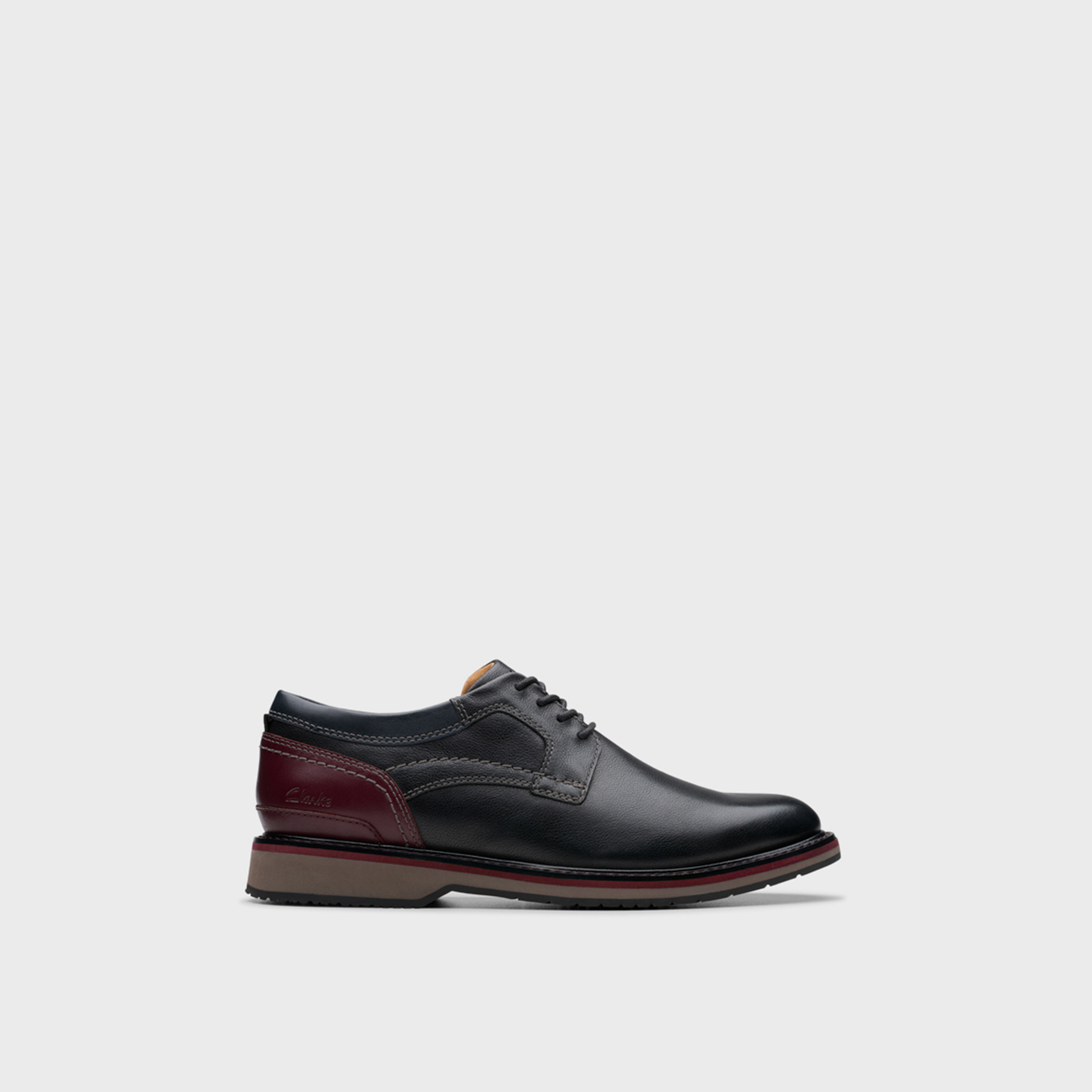 Clarks Men's Monahan Plain Lace-Up Derby Shoes | 26179976-men-shoes-formalshoes-image-3