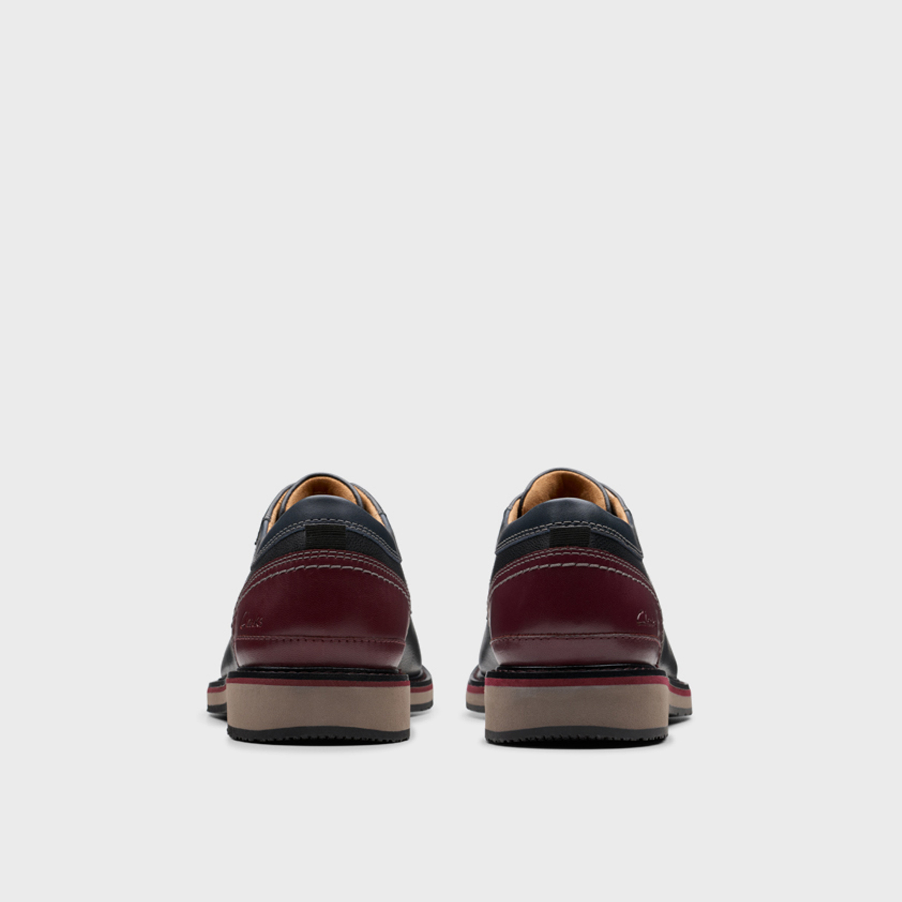 Clarks Men's Monahan Plain Lace-Up Derby Shoes | 26179976-men-shoes-formalshoes-image-4