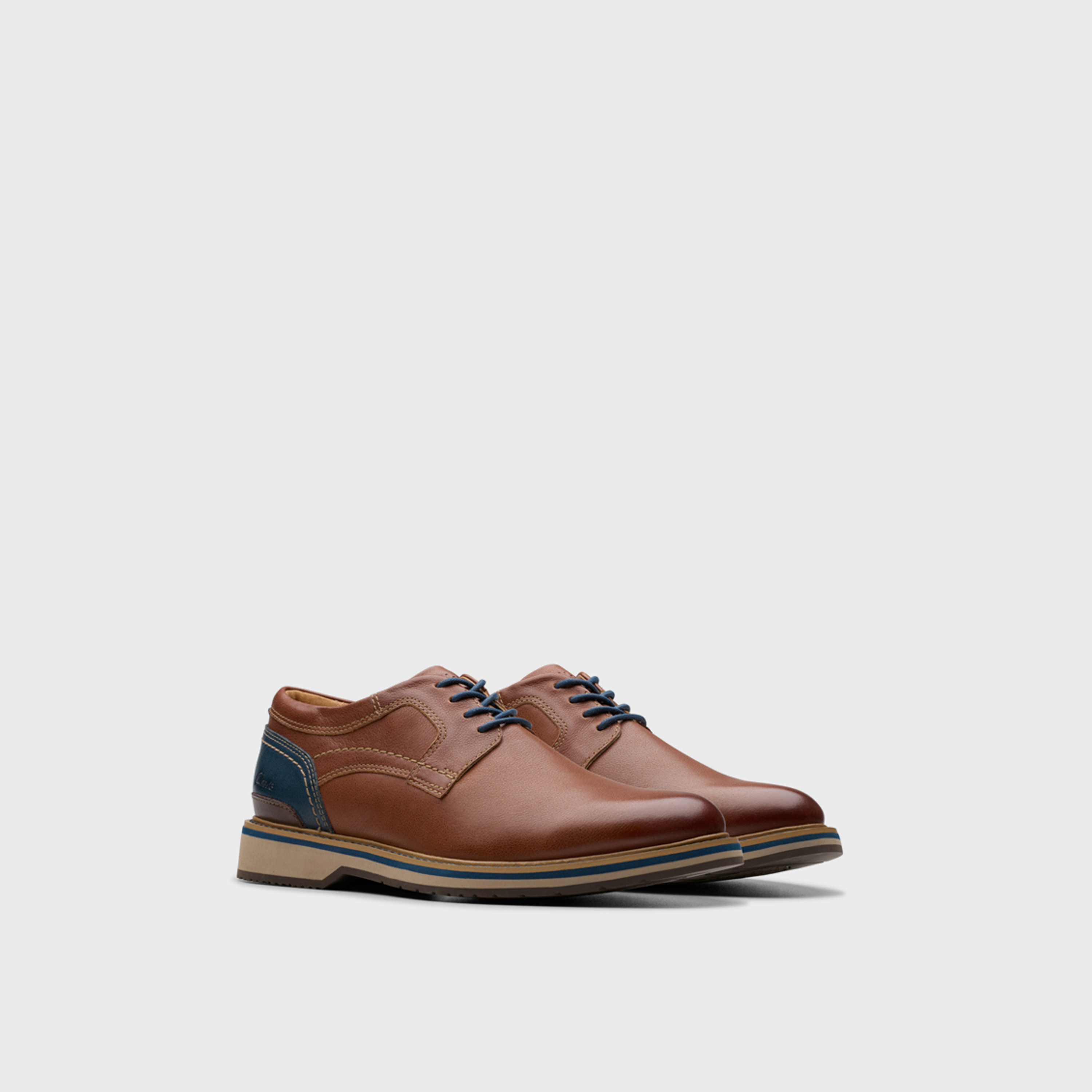 Clarks Men's Monahan Plain Lace-Up Derby Shoes | 26179977-men-shoes-formalshoes-image-1