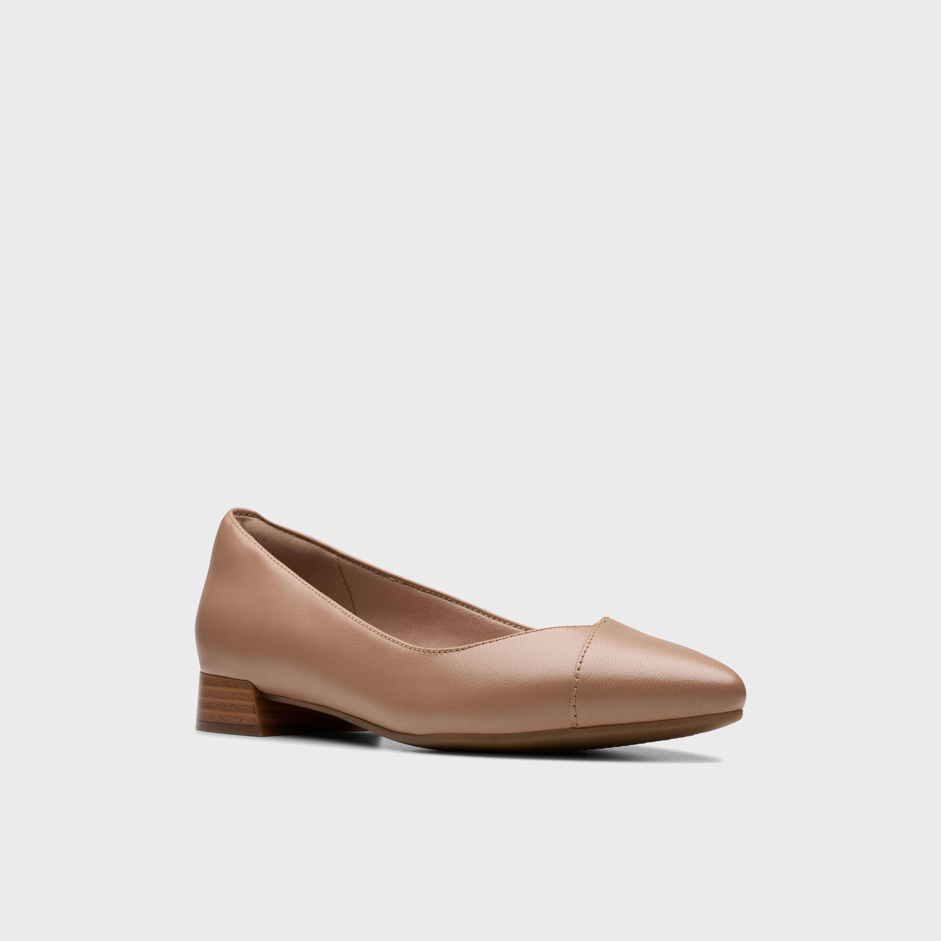 كلاركس- حذاء بلارينا مقدمة مدببة للنساء سهل الارتداء  | 26180015-women-shoes-ballerinas-image-1