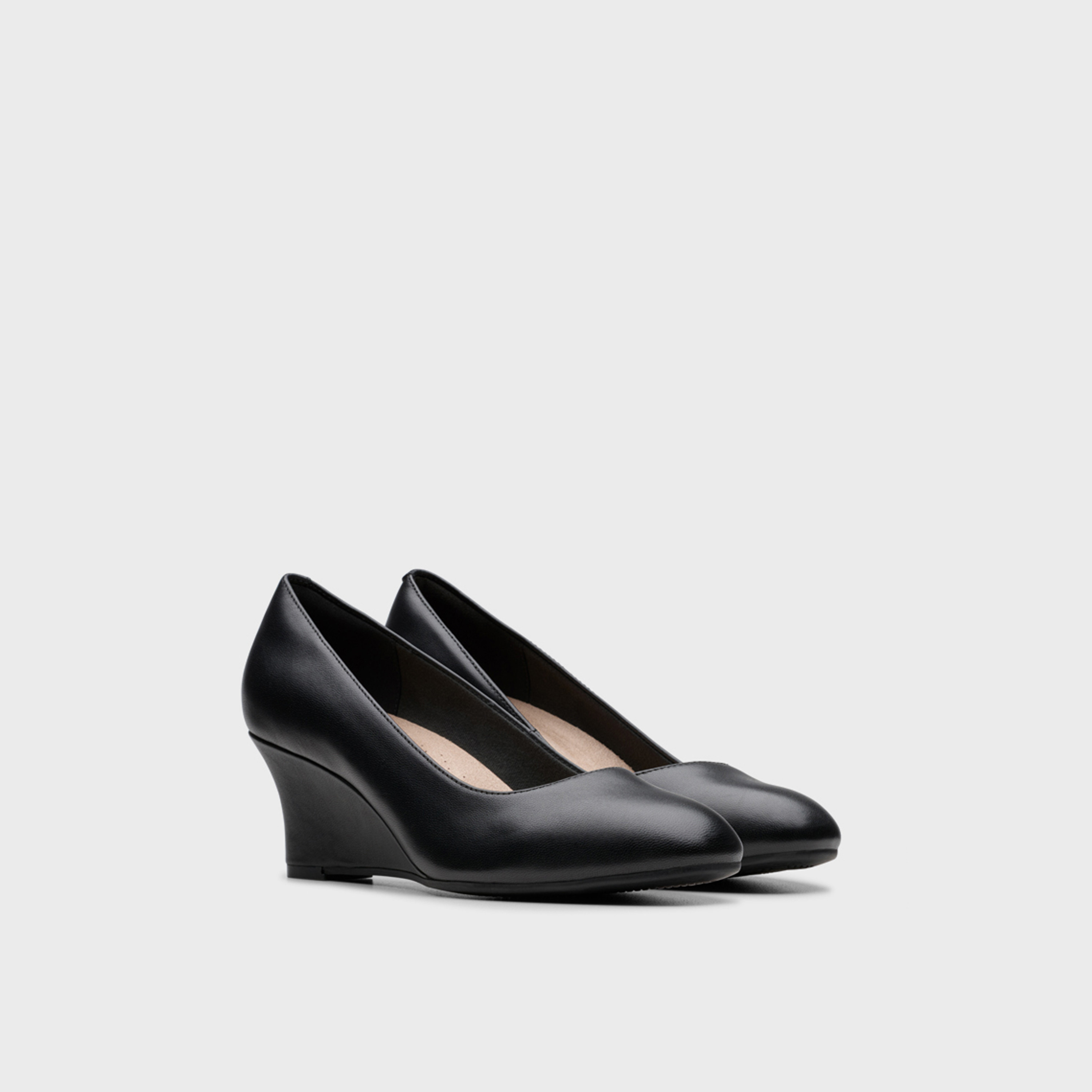 Clarks Women's Olivette Pearl Slip-On Wedges | 26180043-women-shoes-heels-image-1