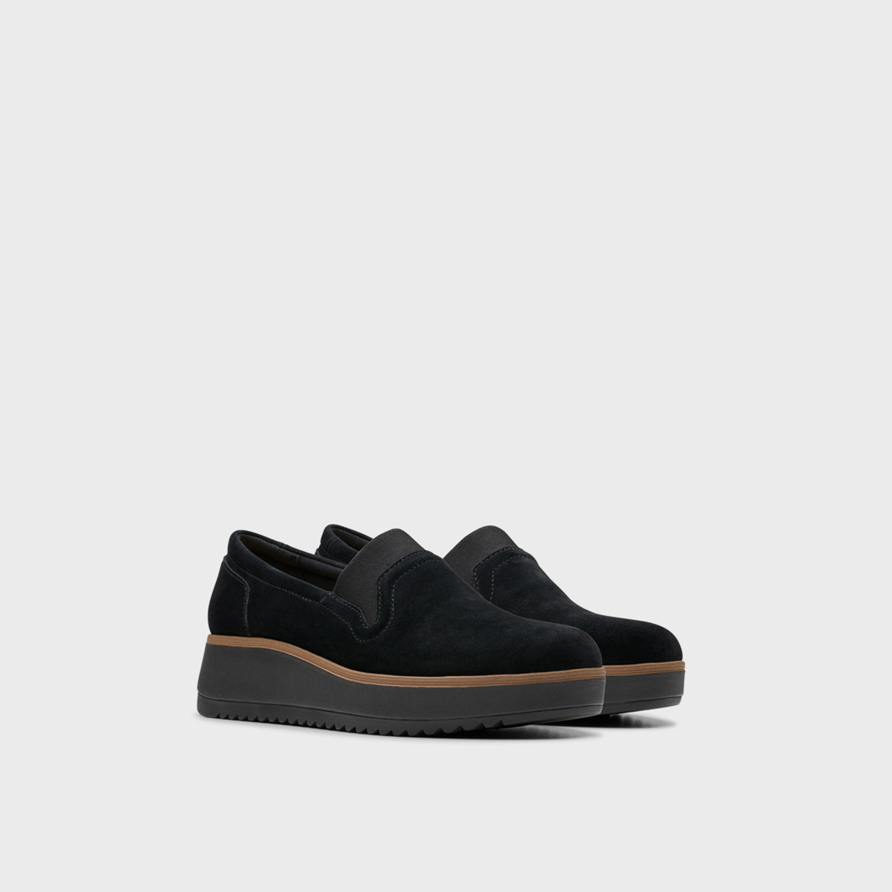 كلاركس- حذاء لوفر للنساء كعب عالي سهل الارتداء  | 26180118-women-shoes-loafersandmoccasins-image-1
