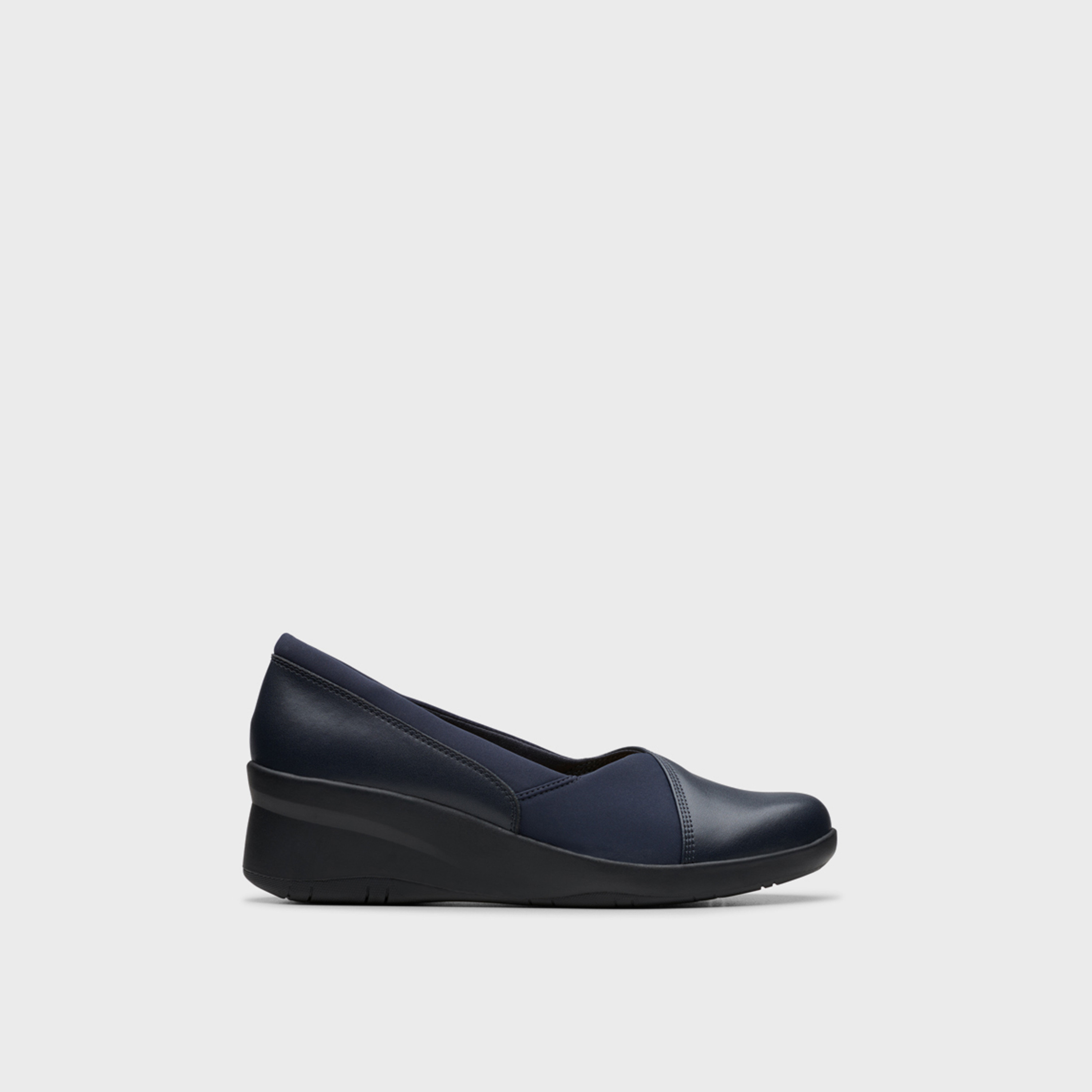 Clarks Women's Suttyn Walk Slip-On Wedges | 26180142-women-shoes-heels-image-3