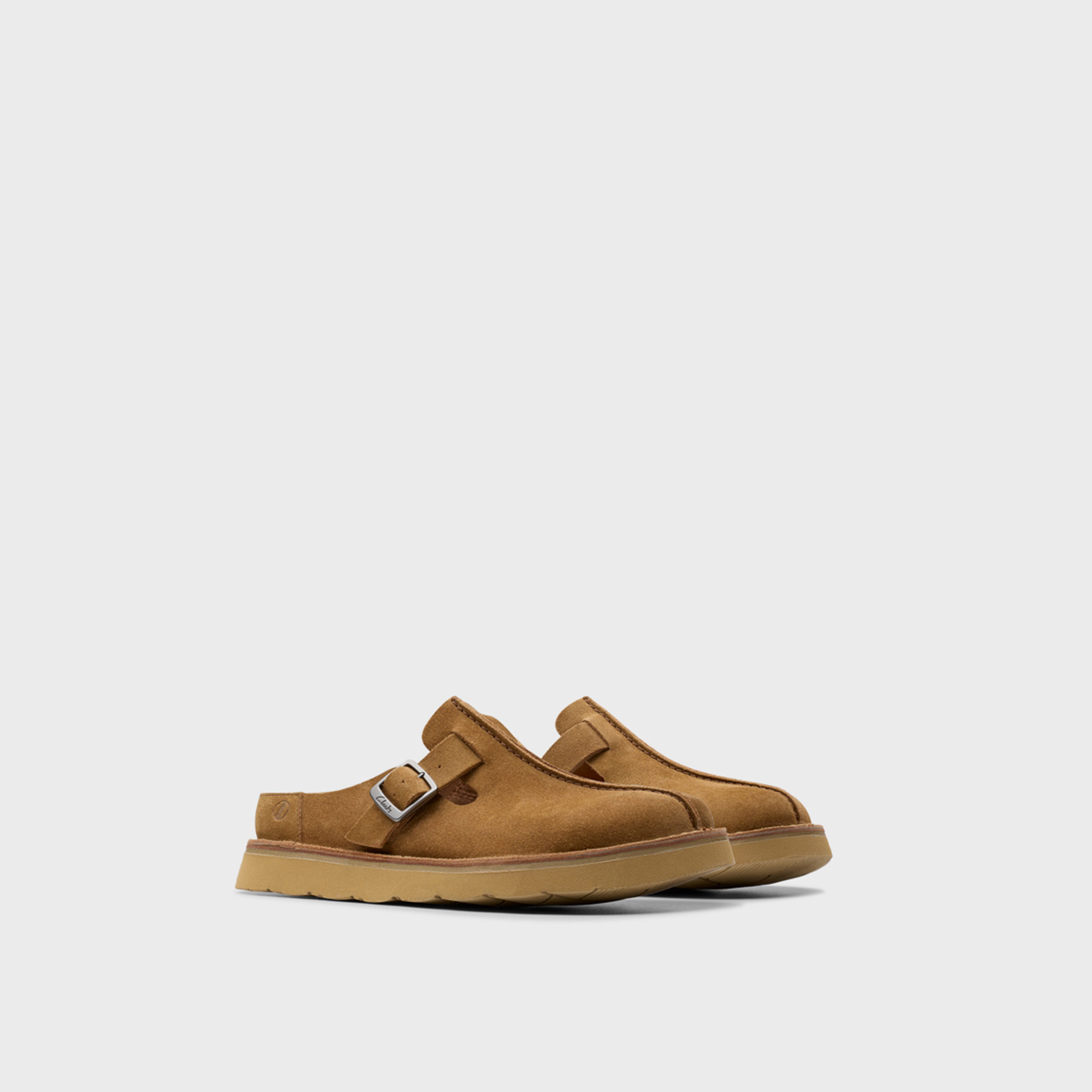 Clarks Men's Suede Slip-On Mule | Solsbury Mule 26180881-men-shoes-loafersandmoccasins-image-1