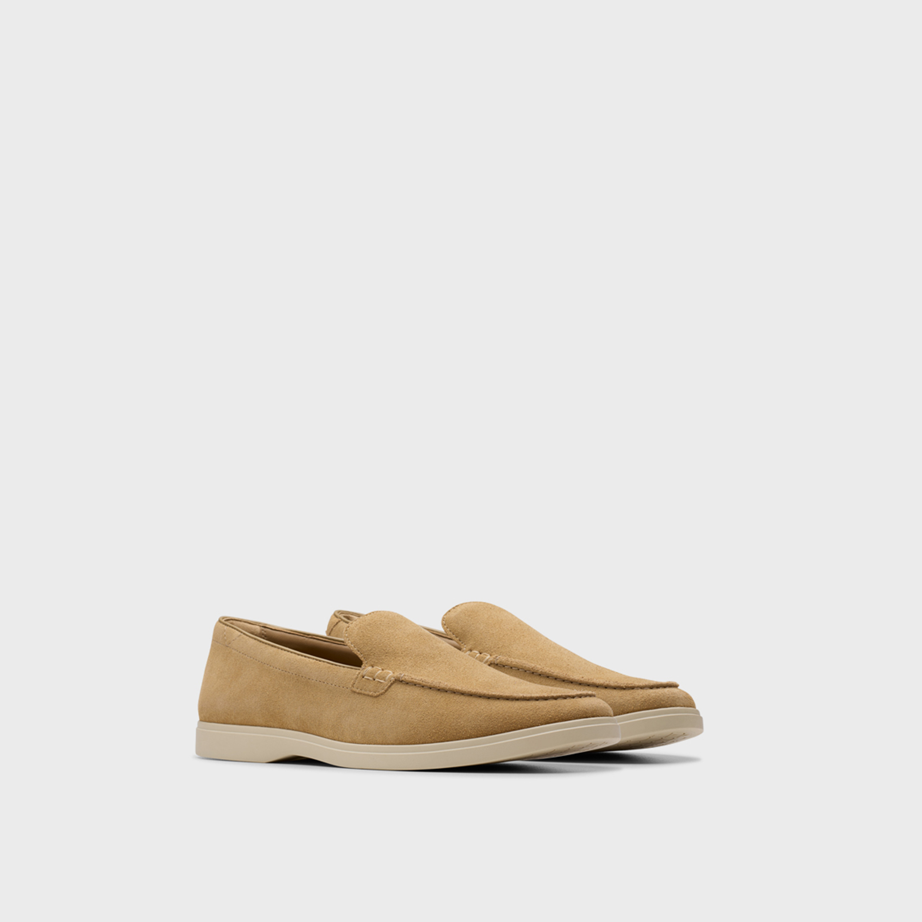 Clarks Men's Suede Slip-On Loafers | Torford Easy 26180890-men-shoes-loafersandmoccasins-image-1