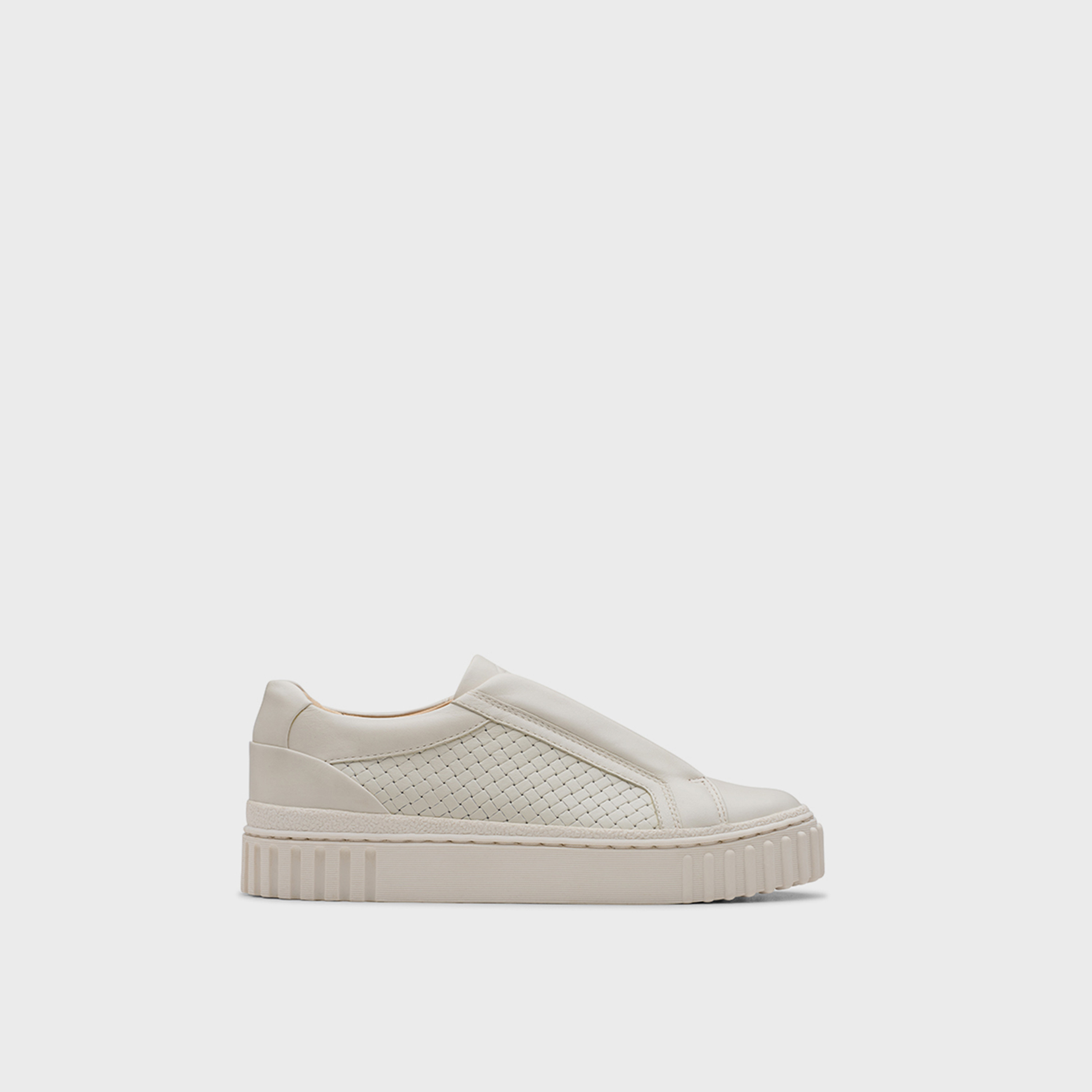 Clarks Women's Leather Slip-On Low Ankle Sneakers | Mayhill Bay 26181207-women-shoes-sneakers-image-2