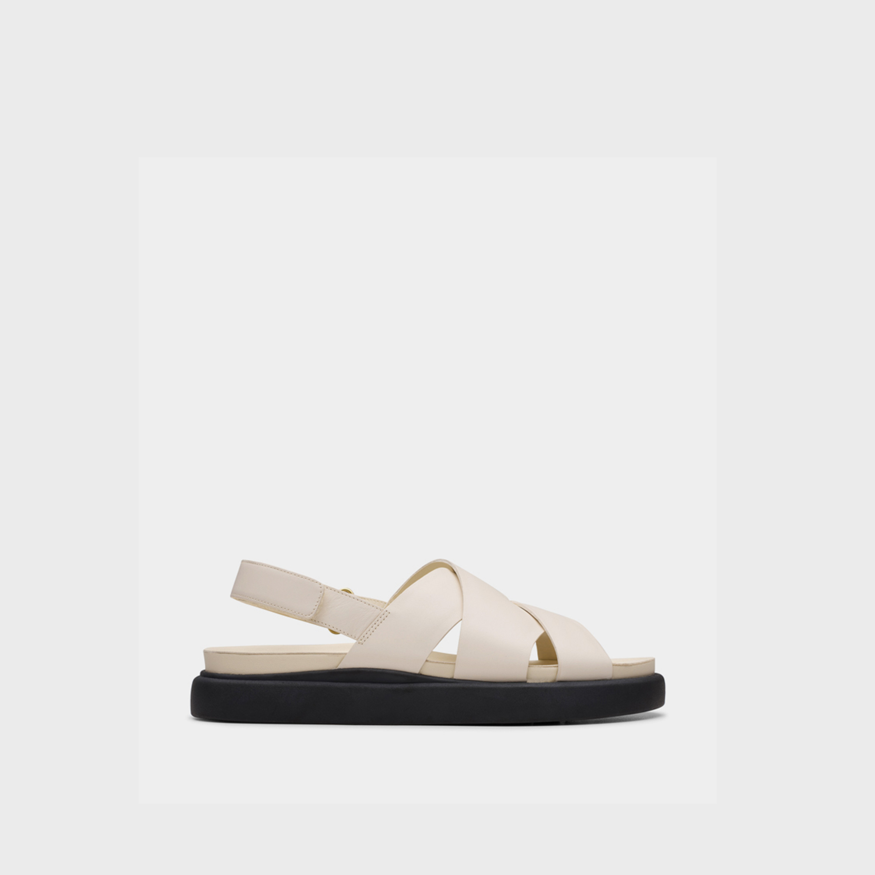 Clarks Women's Leather Hook & Loop Strap Sandals | Aristella Sun 26181257-women-shoes-sandals-flats-image-2