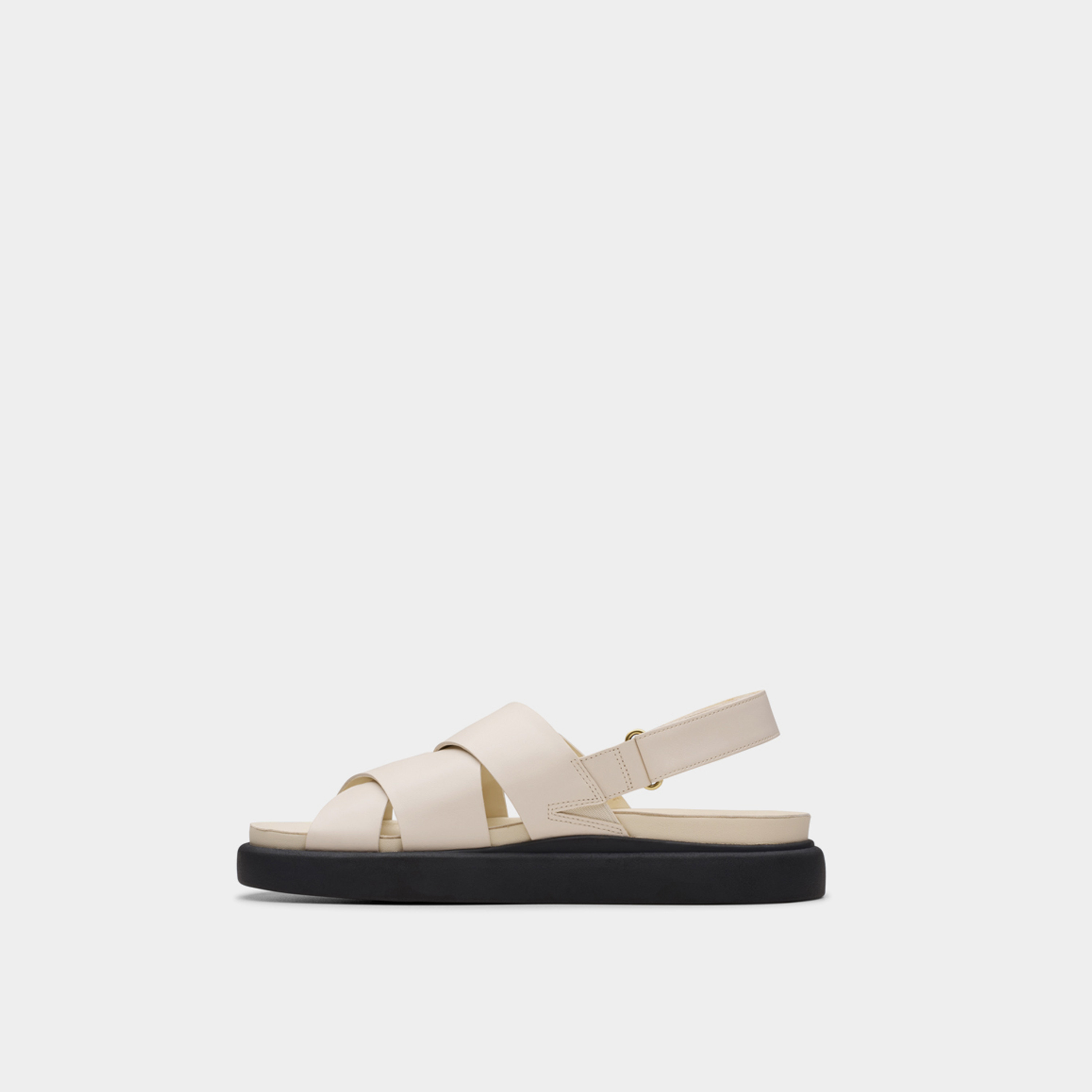 كلاركس - صندل أريستيلا صن فلات بشريط لاصق | 26181257-women-shoes-sandals-flats-image-3