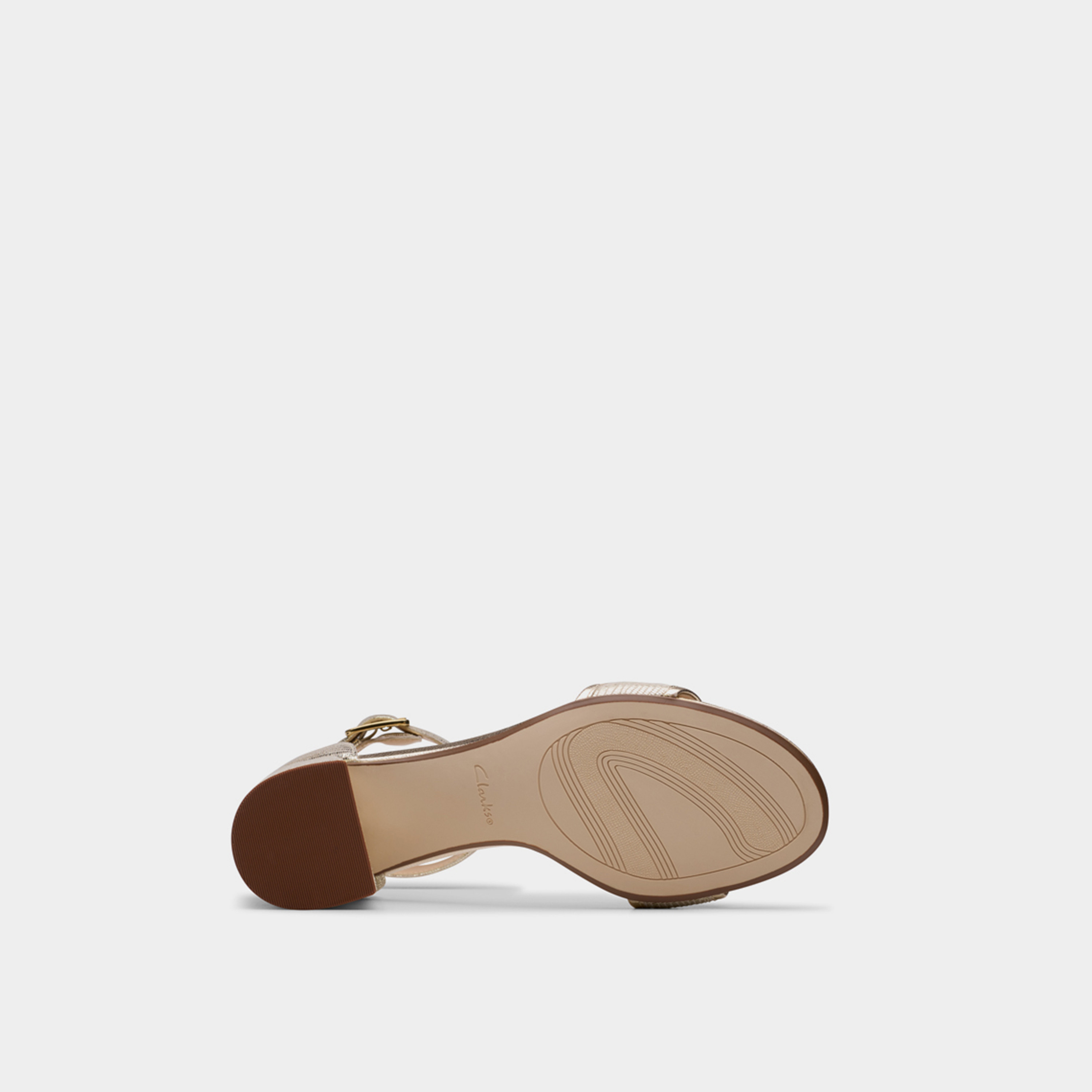 Clarks Women's Leather Buckle Strap Block Heels Sandals | Ezoria Mae 26181296-women-shoes-heels-image-5