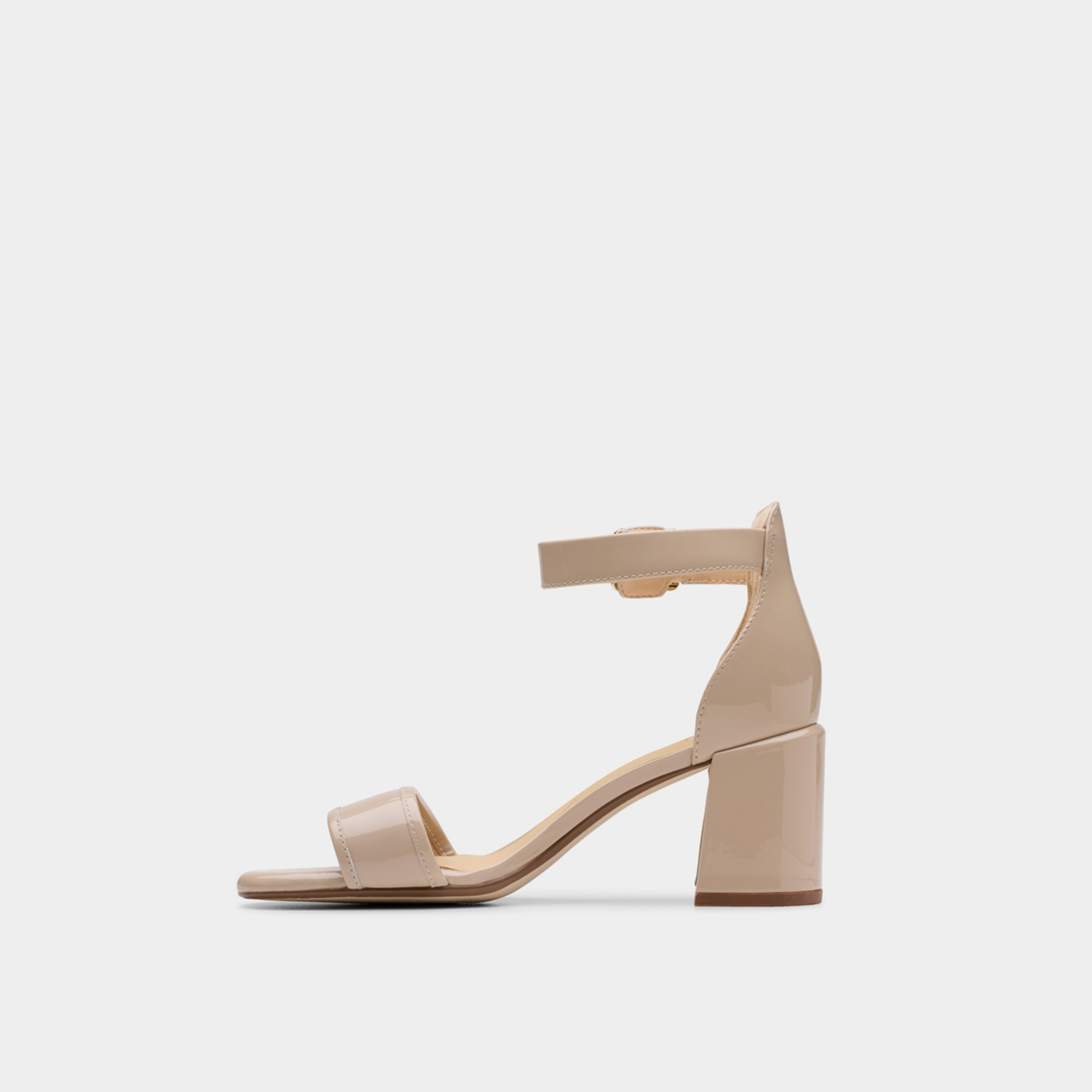Clarks Women's Leather Buckle Strap Block Heels Sandals | Ezoria Mae 26181299-women-shoes-heels-image-3