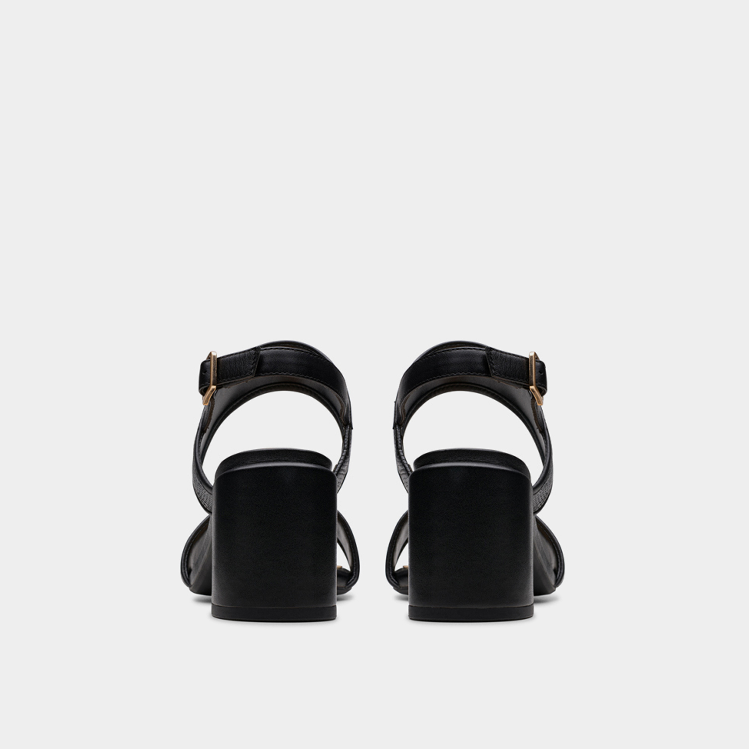 Clarks Women's Leather Buckle Strap Block Heels Sandals | Ezoria Sling 26181300-women-shoes-heels-image-4