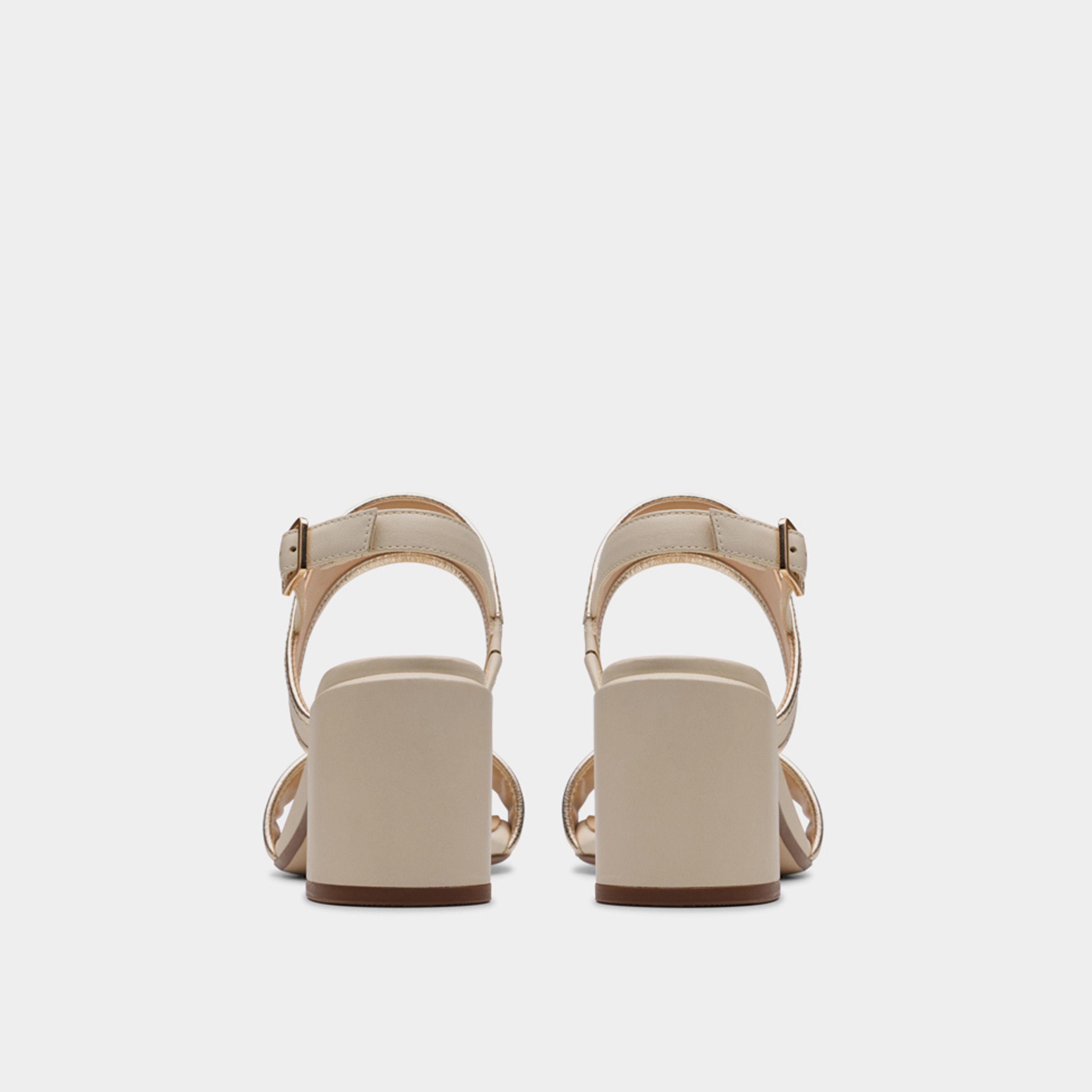 Clarks Women's Leather Buckle Strap Block Heels Sandals | Ezoria Sling 26181301-women-shoes-heels-image-4