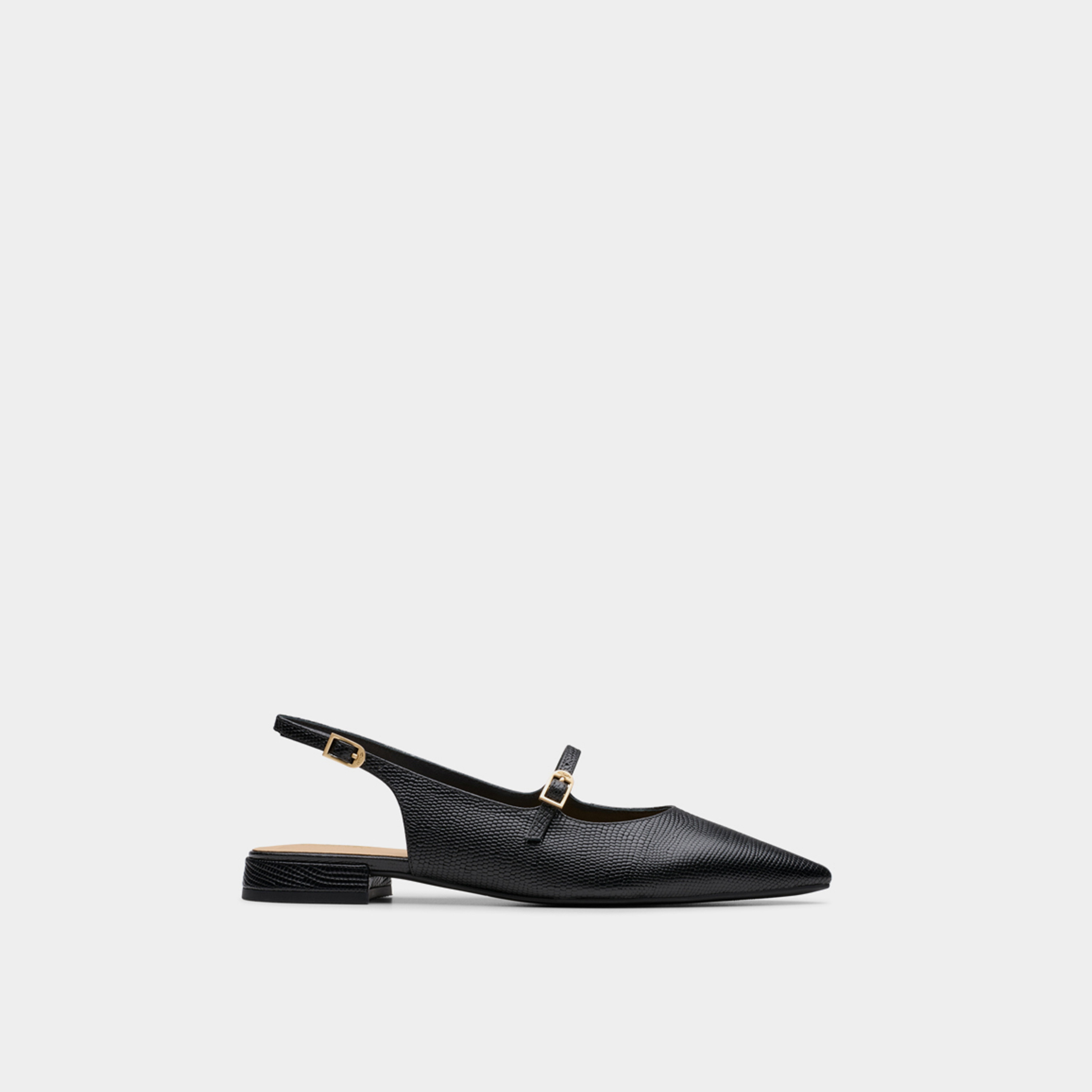 كلاركس - حذاء نسائي سينسا15 شاين بلوك بمقدمة مدببة | 26181314-women-shoes-ballerinas-image-2