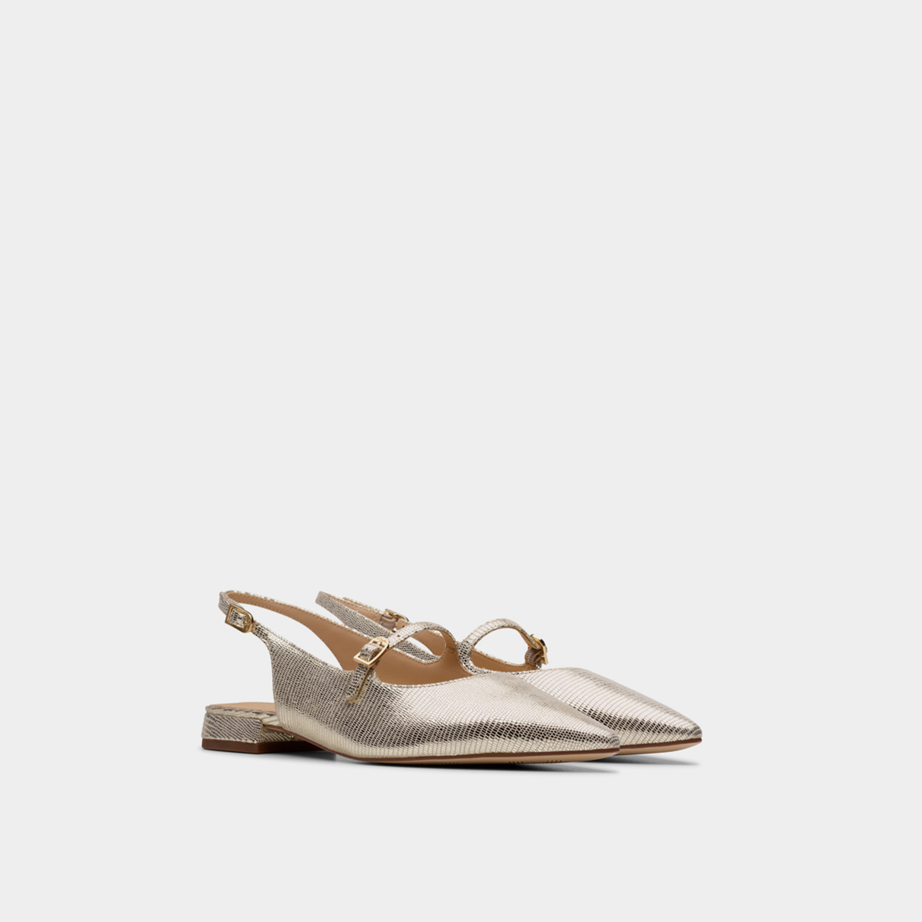 كلاركس - حذاء نسائي سينسا15 شاين بلوك بمقدمة مدببة | 26181315-women-shoes-ballerinas-image-1