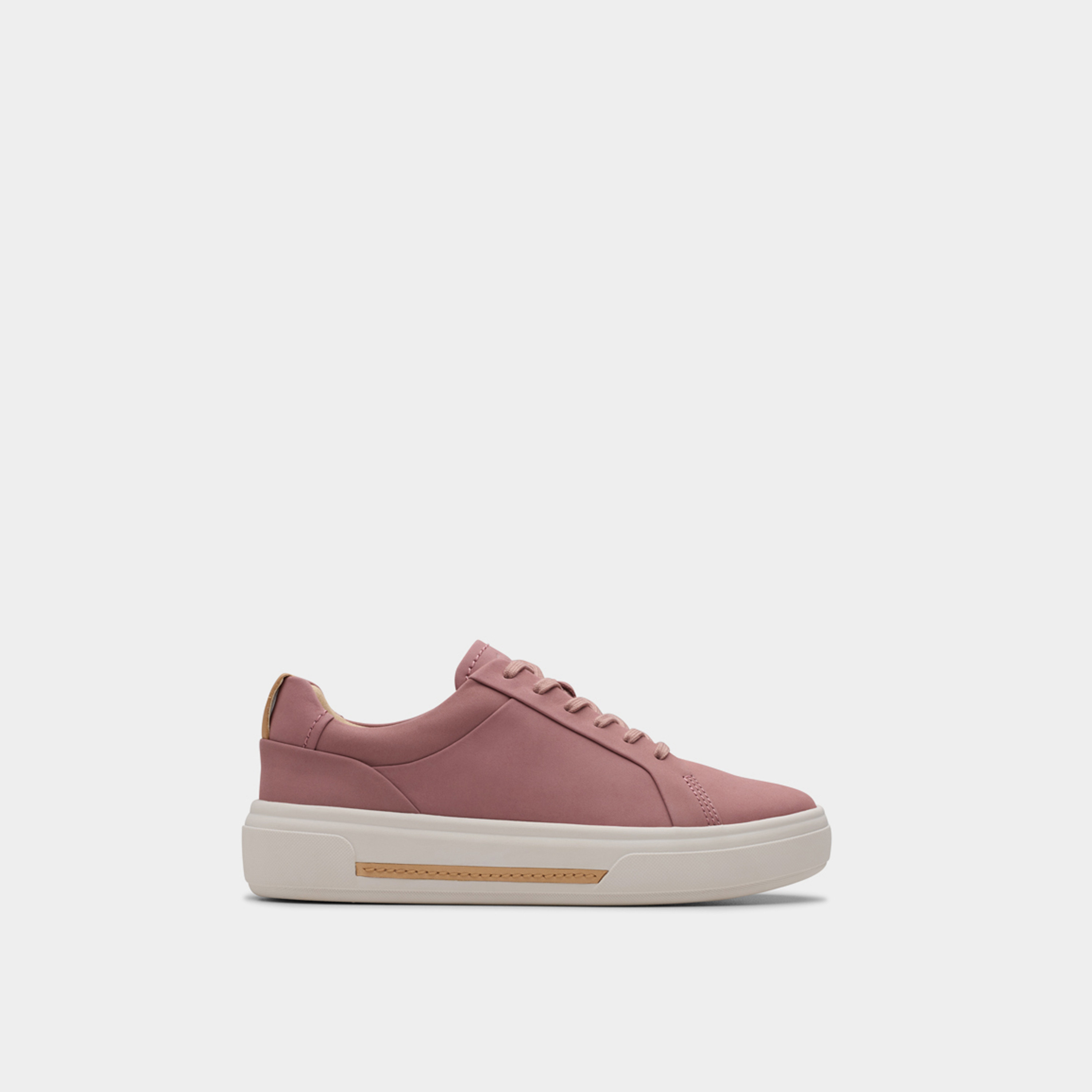 Clarks Women's Leather Lace-Up Low Ankle Sneakers | Hollyhock Walk 26181358-women-shoes-sneakers-image-2