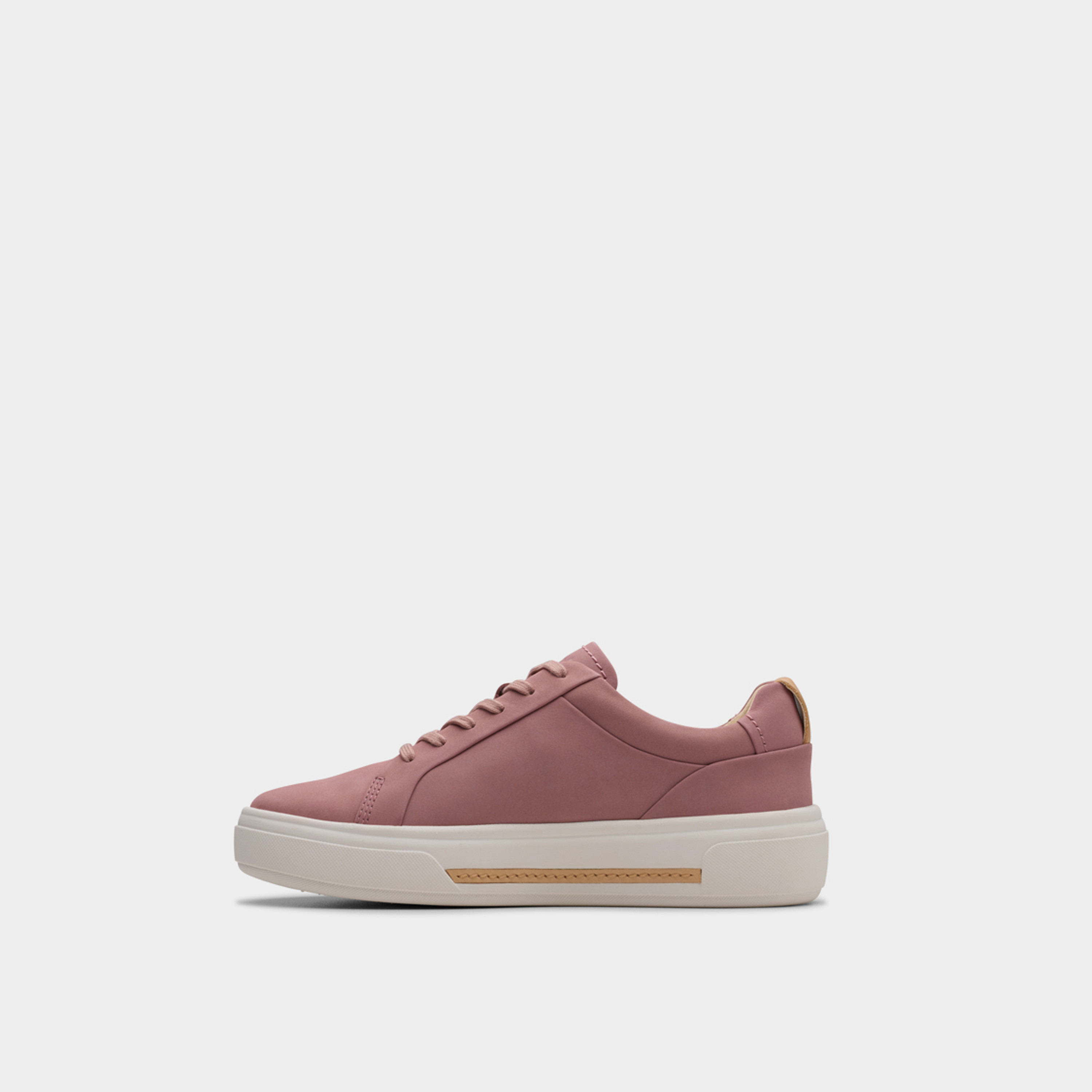 Clarks Women's Leather Lace-Up Low Ankle Sneakers | Hollyhock Walk 26181358-women-shoes-sneakers-image-3