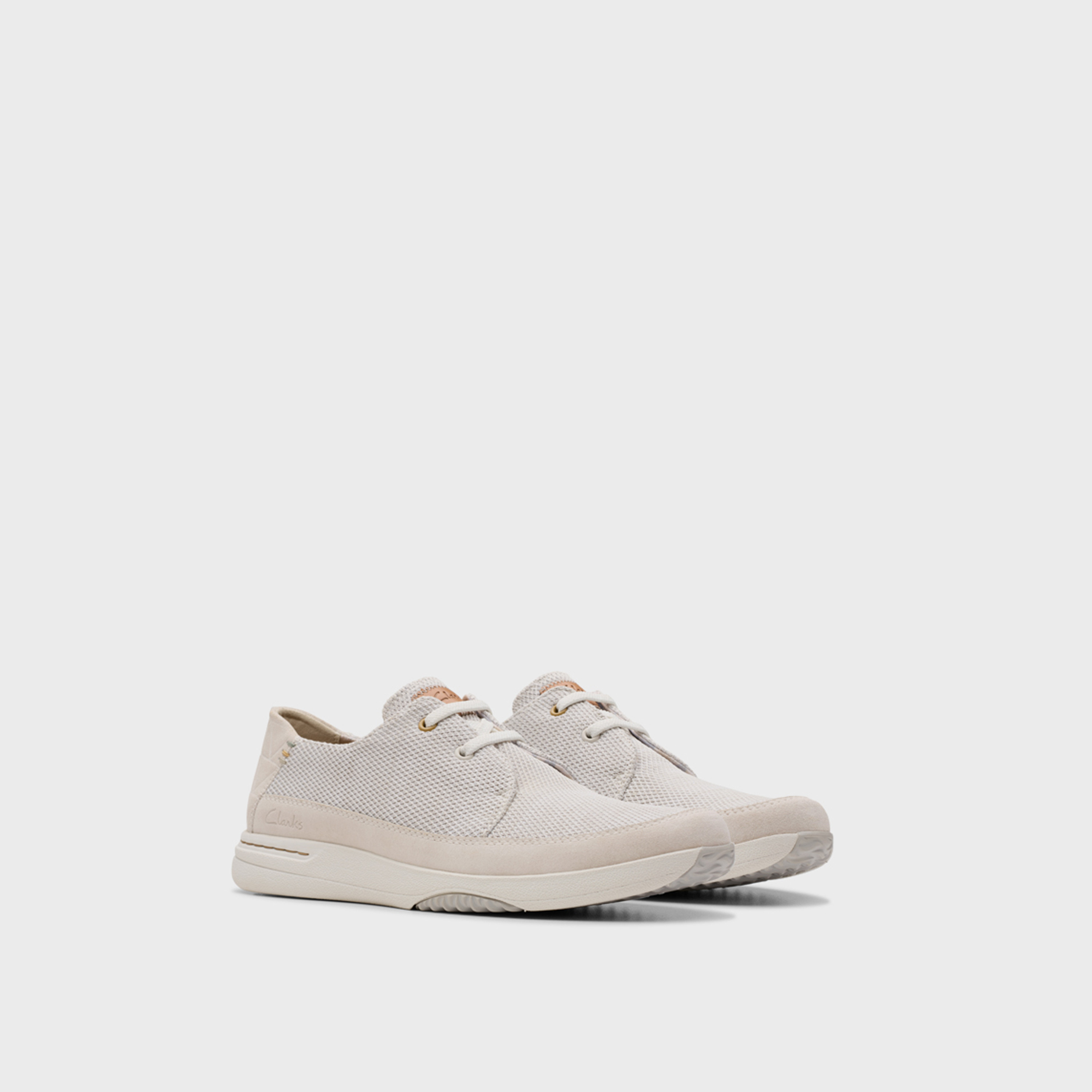 Clarks Men's Suede Lace-Up Low Ankle Sneakers | Easeway 26181370-men-shoes-sneakers-image-1