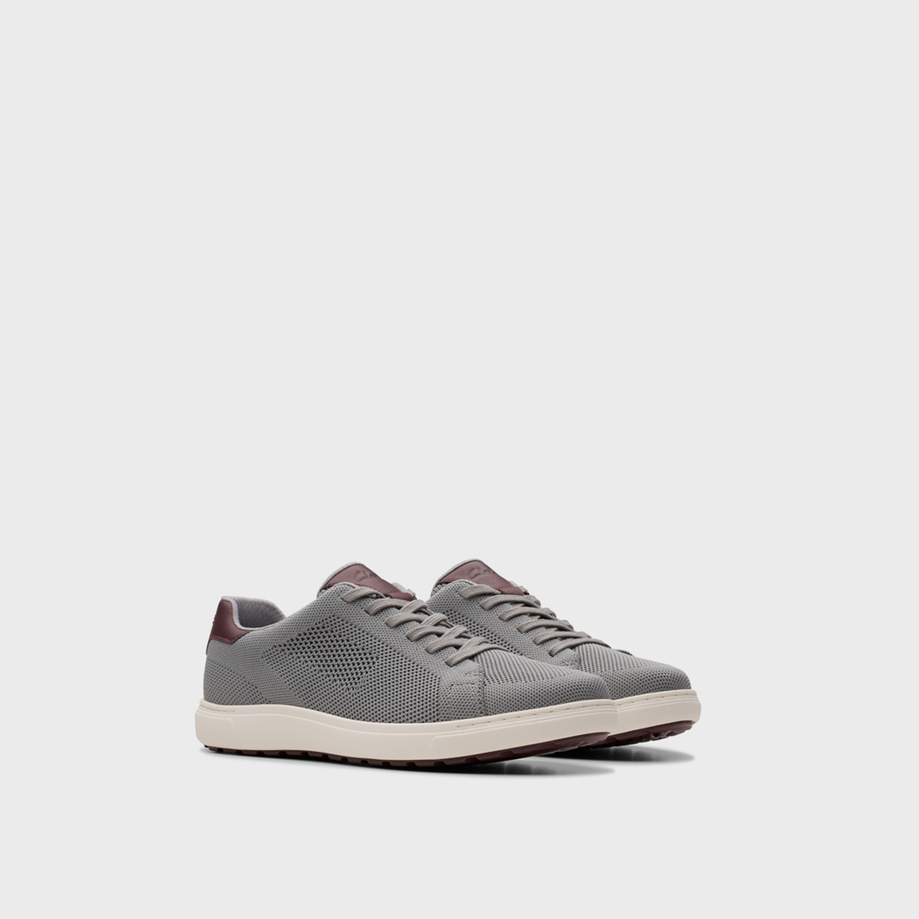 Clarks Men's Mesh Lace-Up Low Ankle Sneakers | Mapstone 26181371-men-shoes-sneakers-image-1