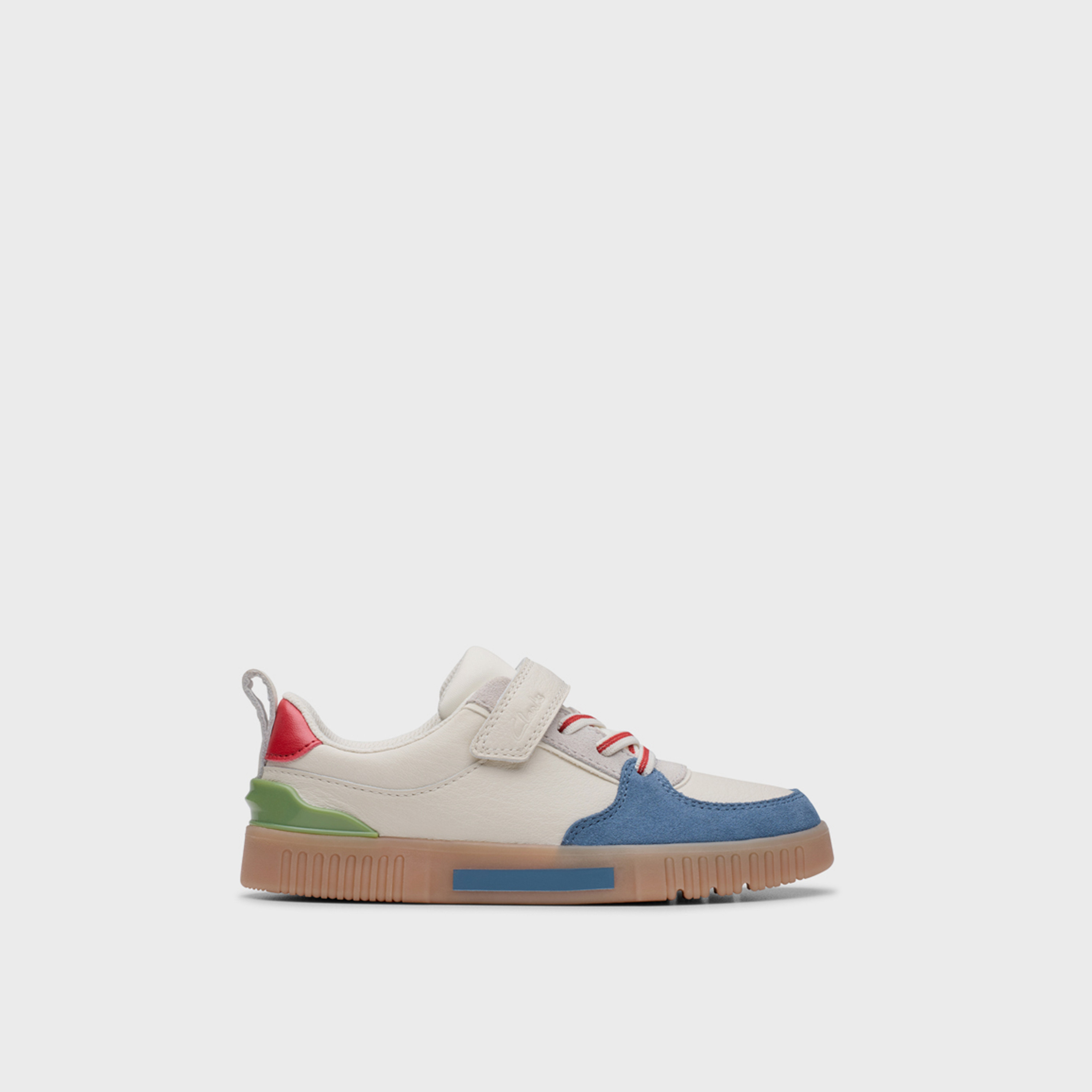 Clarks Boys' Hook & Loop Trainers | Oslo Vibe 26181508-boys-shoes-sneakers-image-2