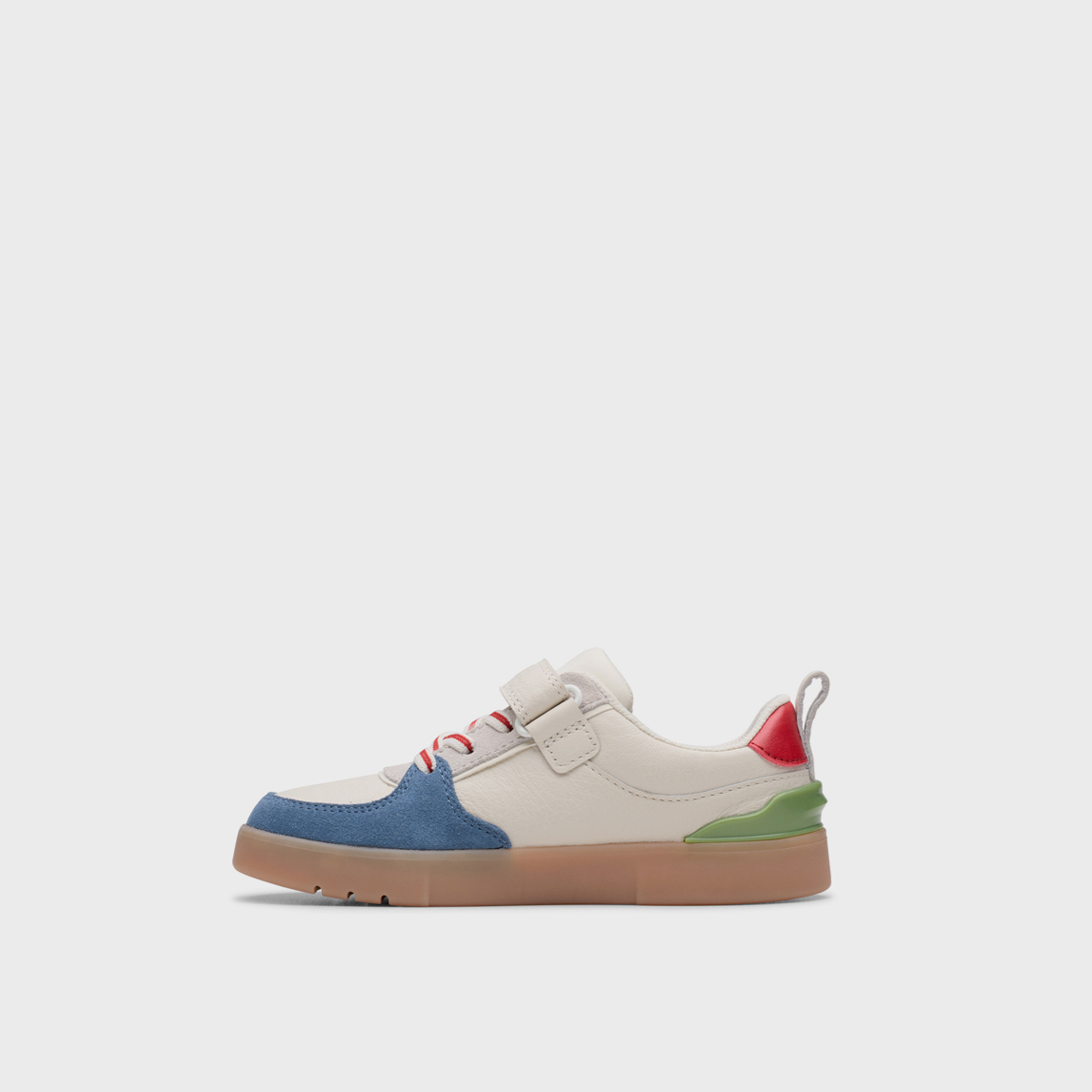 Clarks Boys' Hook & Loop Trainers | Oslo Vibe 26181508-boys-shoes-sneakers-image-3