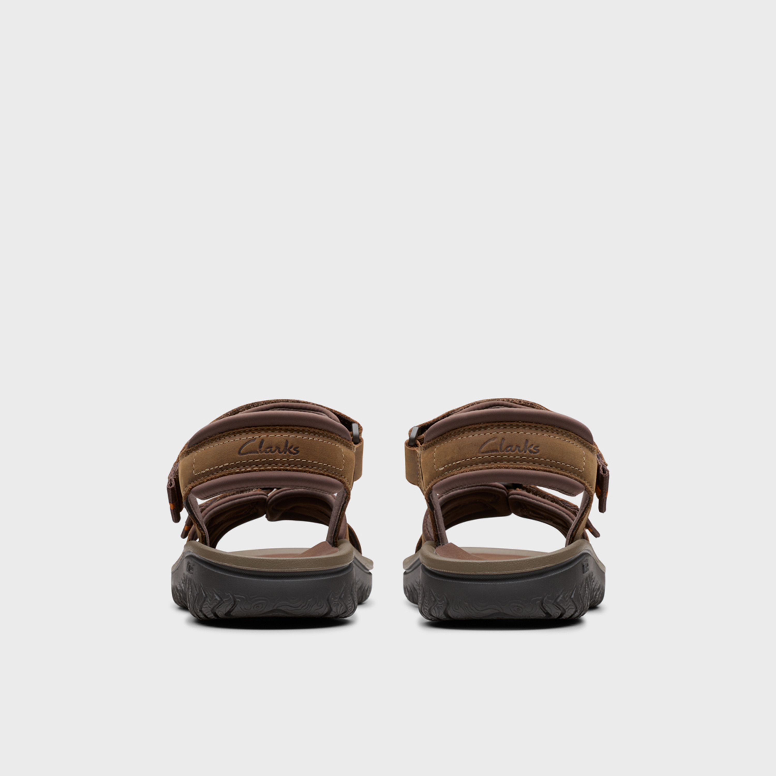 Clarks Mens Hook & Loop Wesley Shore Cross Strap Sandals | 26182009-men-shoes-sandals-image-5