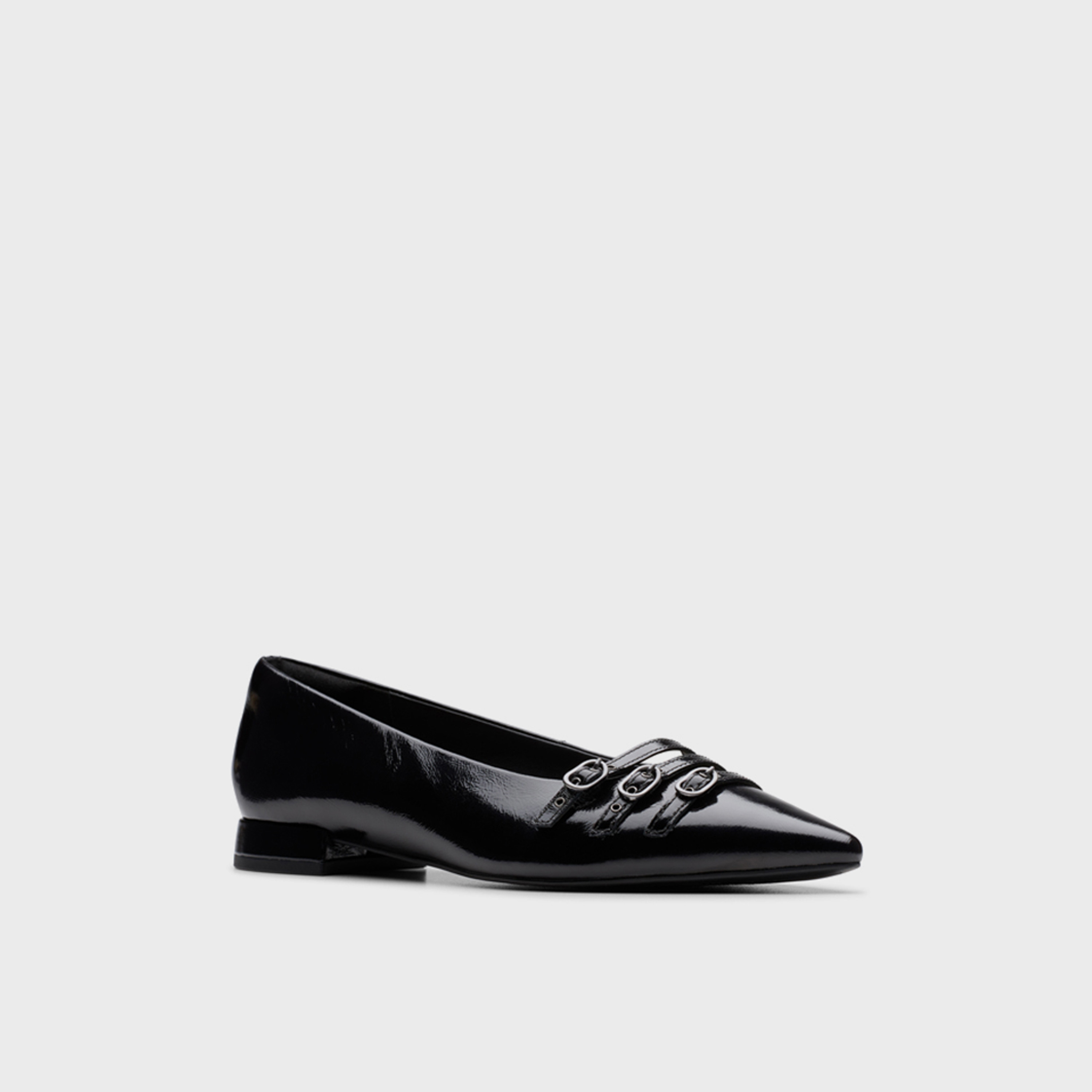 كلاركس - حذاء بالرينا سينسا15 نسائي سهل الارتداء مسطح مقدمة مدببة | 26183130-women-shoes-ballerinas-image-1