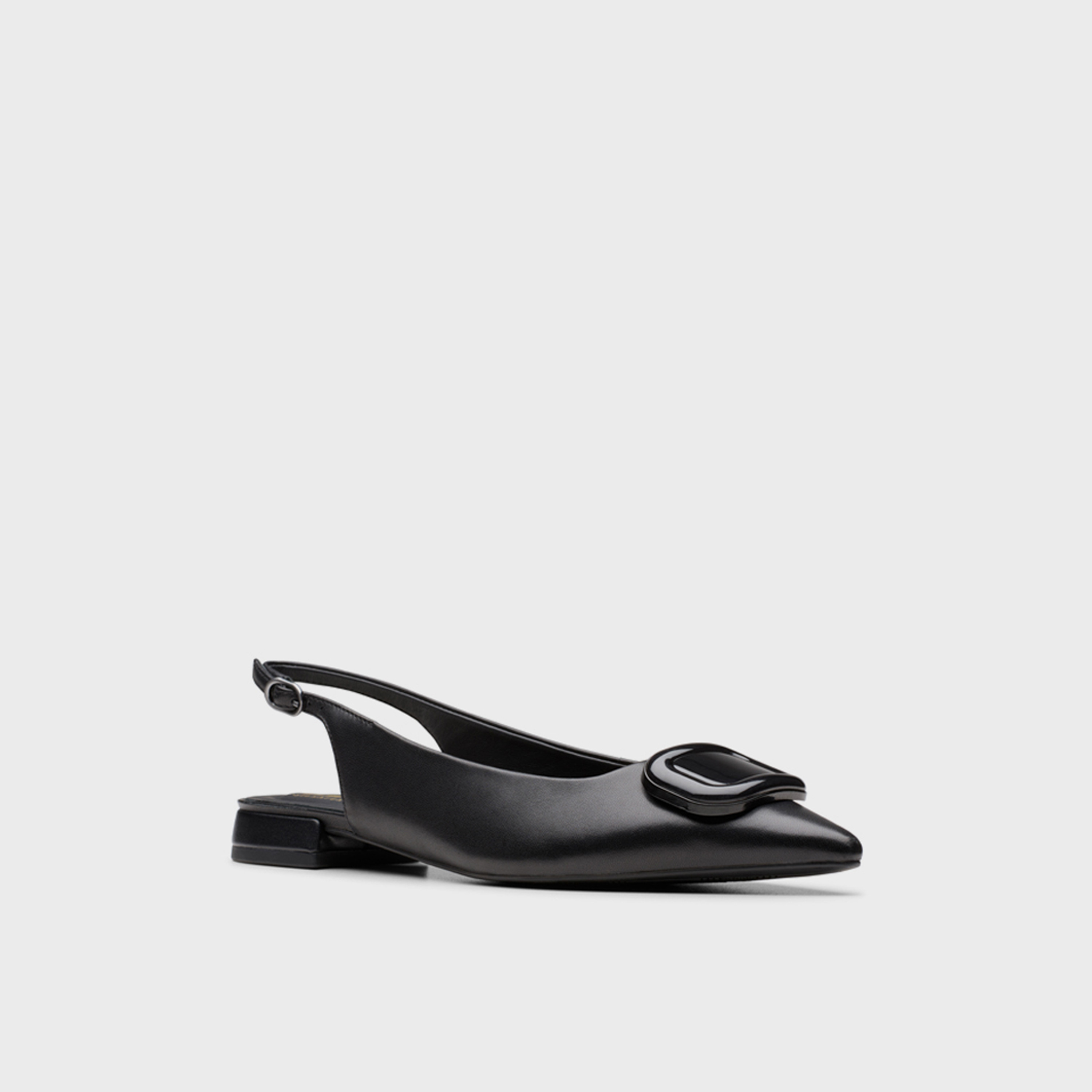 Clarks Women's Buckle Sensa 15 Trim Flat Pointed Toe Ballerinas | 26183131-women-shoes-ballerinas-image-1