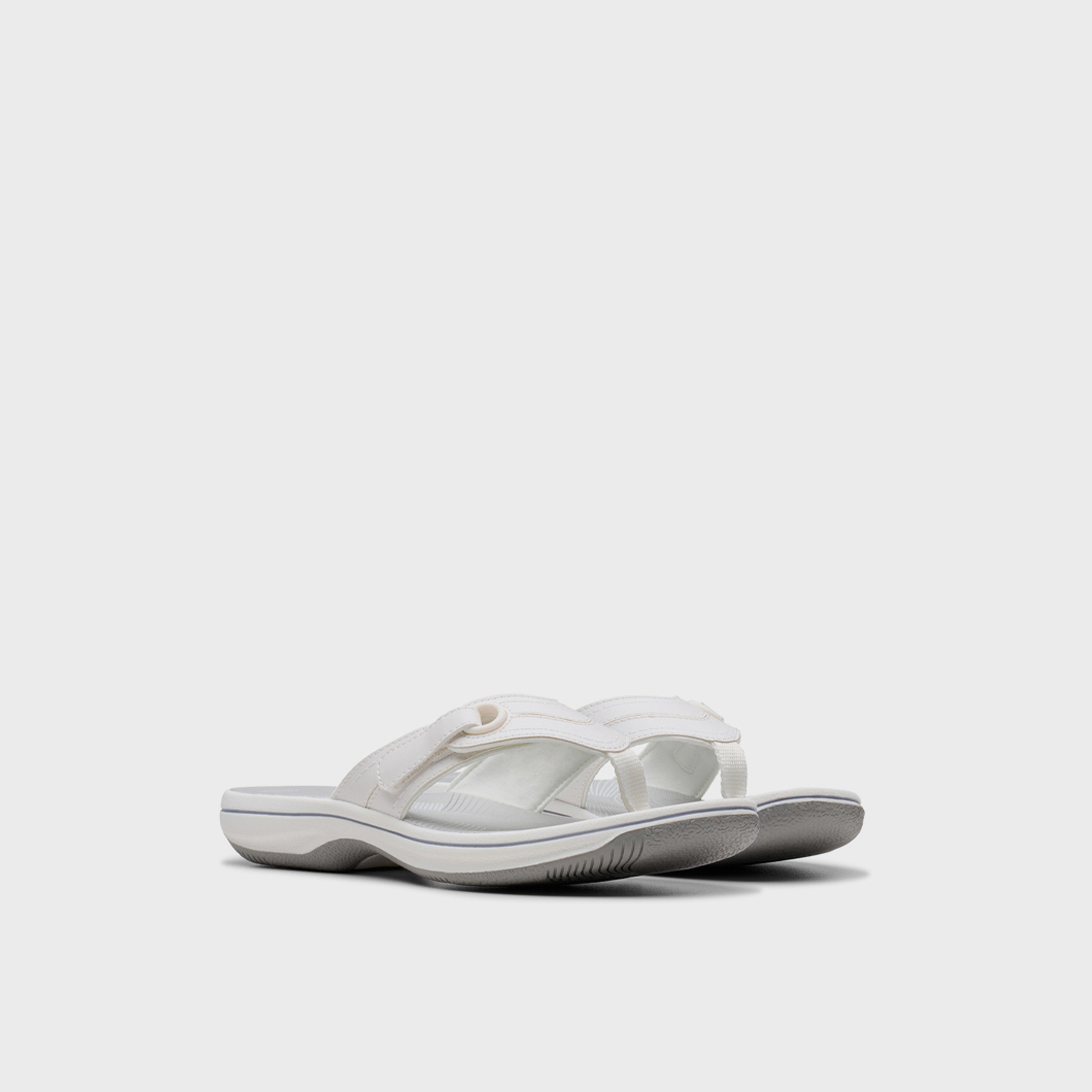 Clarks Womens Slip-On Brinkley Reyna Slide Sandals | 26183312-women-shoes-sandals-flats-image-1