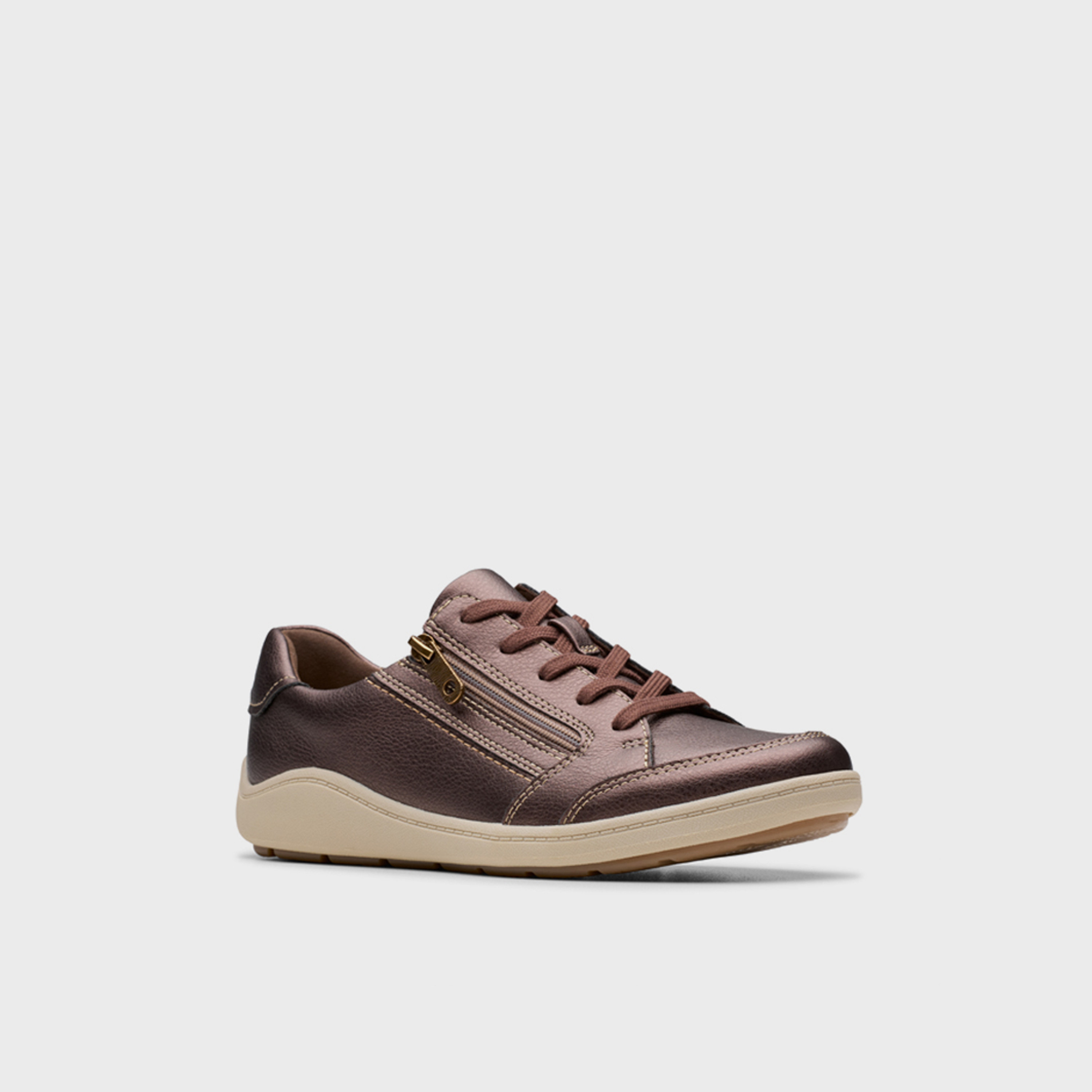 Clarks Women's Synthetic Lace-Up Low-Ankle Sneakers | 26184077-women-shoes-sneakers-image-1