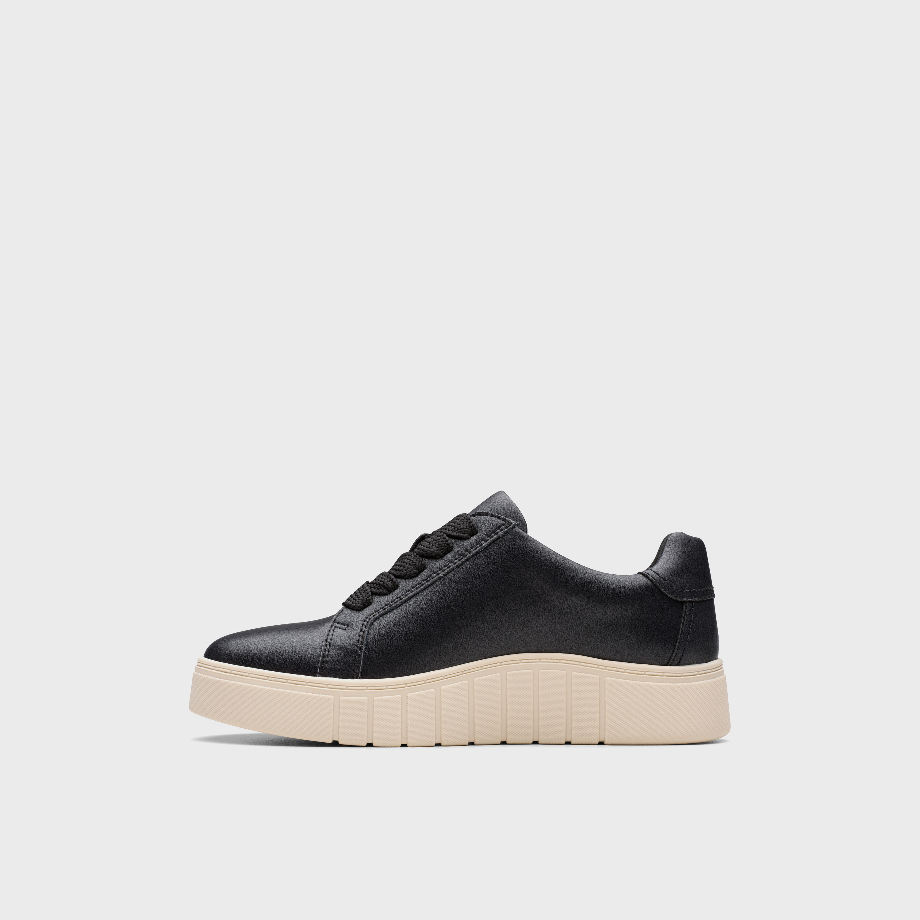 Clarks Women's Leather Lace-Up Low-Ankle Sneakers | 26184242-women-shoes-sneakers-image-3