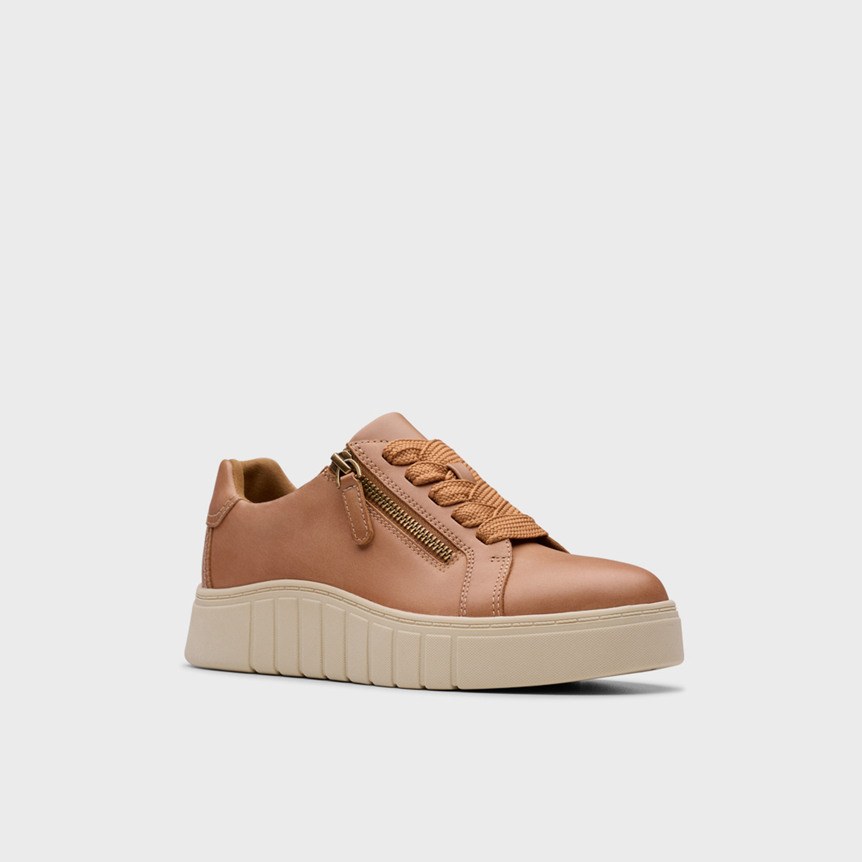 Clarks Womens Lace-Up Mykah Joy Flatform Mid Cut Sneakers | 26184247-women-shoes-sneakers-image-1