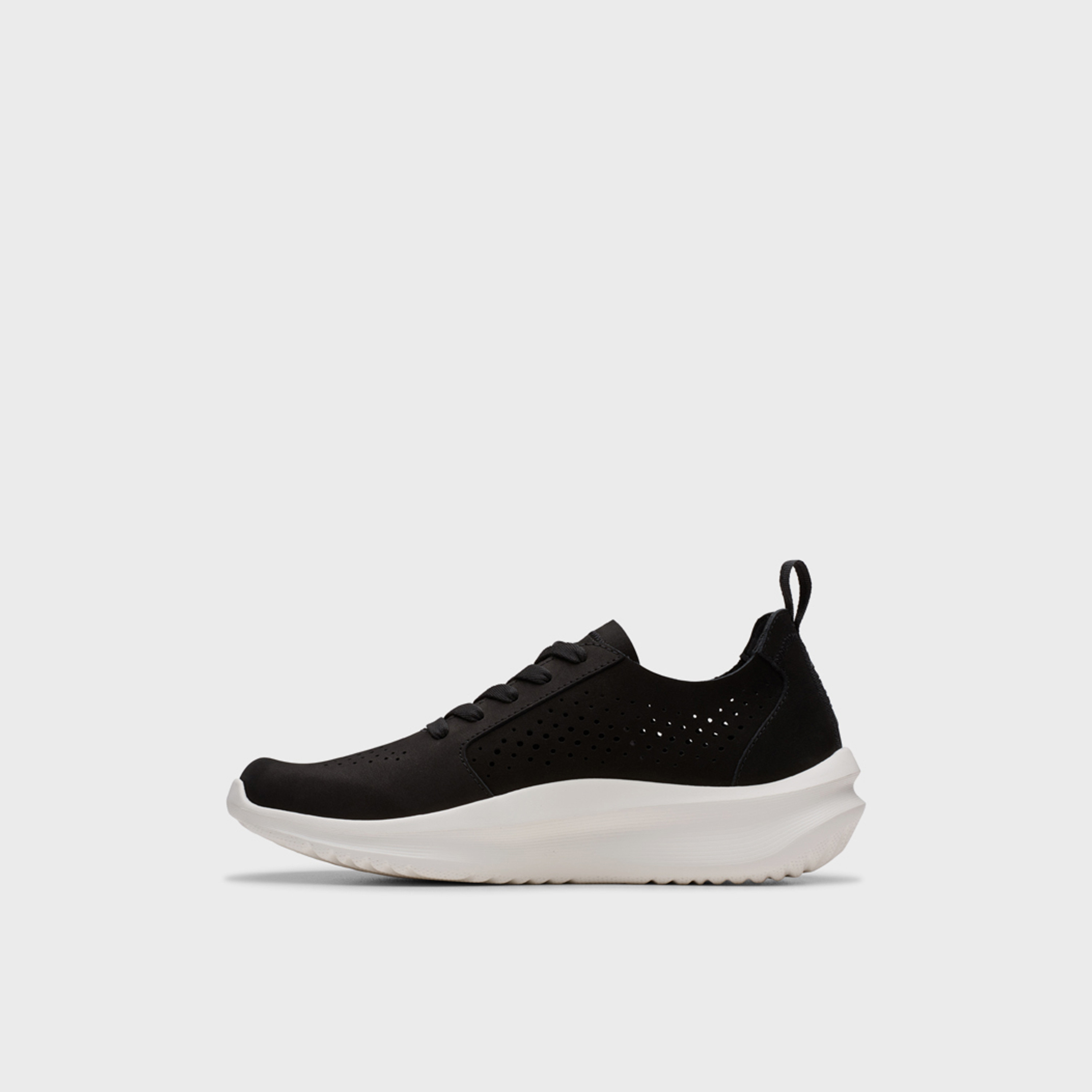 Clarks Women's Nubuck Lace-Up Low-Ankle Sneakers | 26184286-women-shoes-sneakers-image-2
