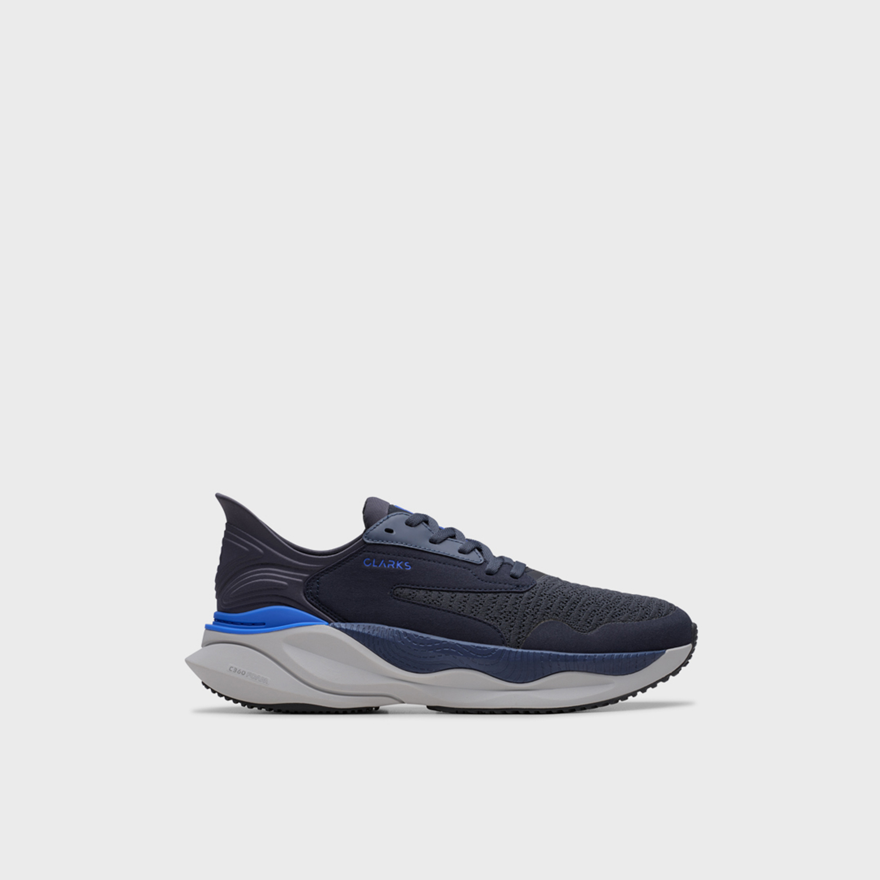 كلاركس - حذاء رياضي بايس رجالي برباط كاحل منخفض | 26184425-men-shoes-sneakers-image-2