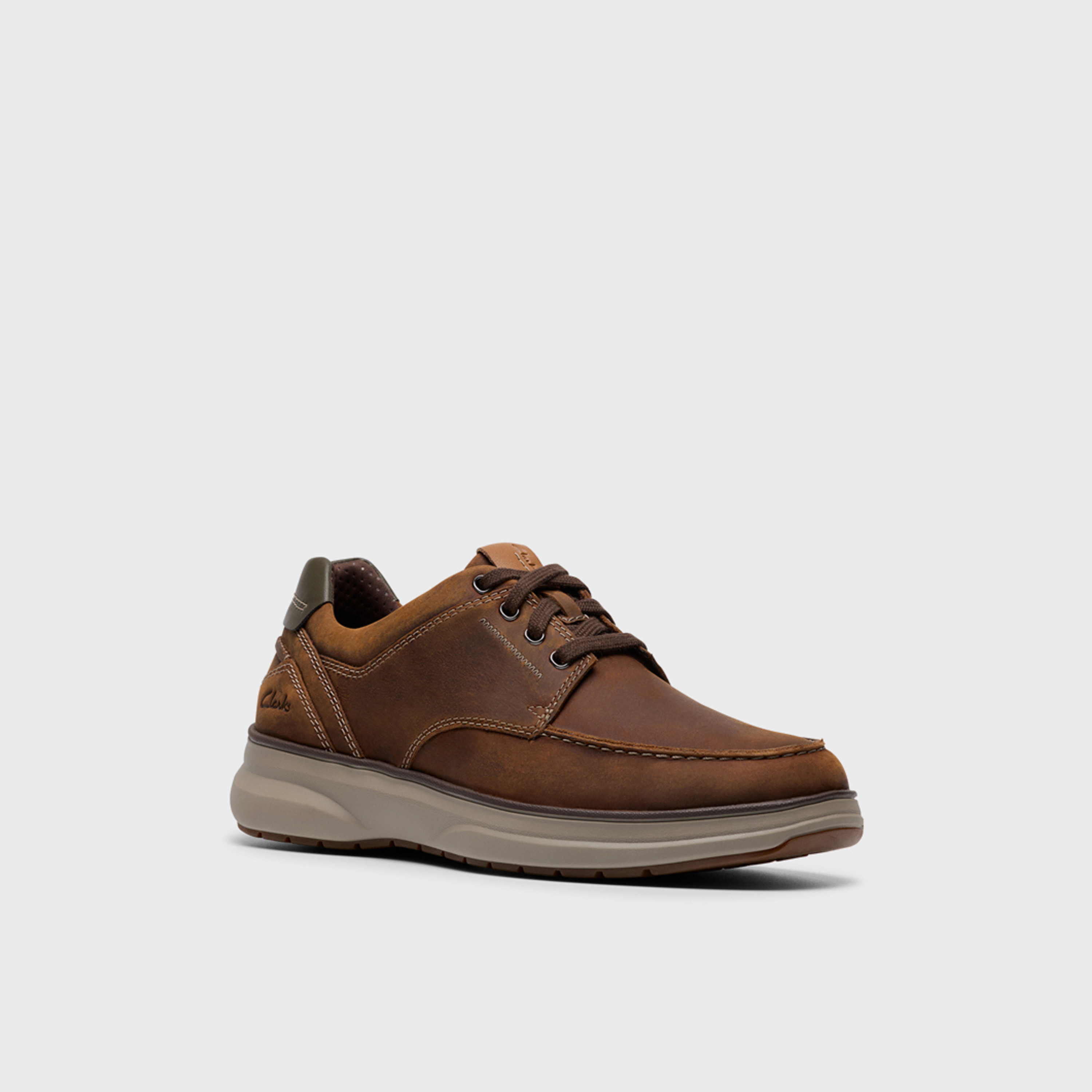 Clarks Mens Lace-Up Mullan Moc Boat Shoes | 26184427-men-shoes-loafersandmoccasins-image-1