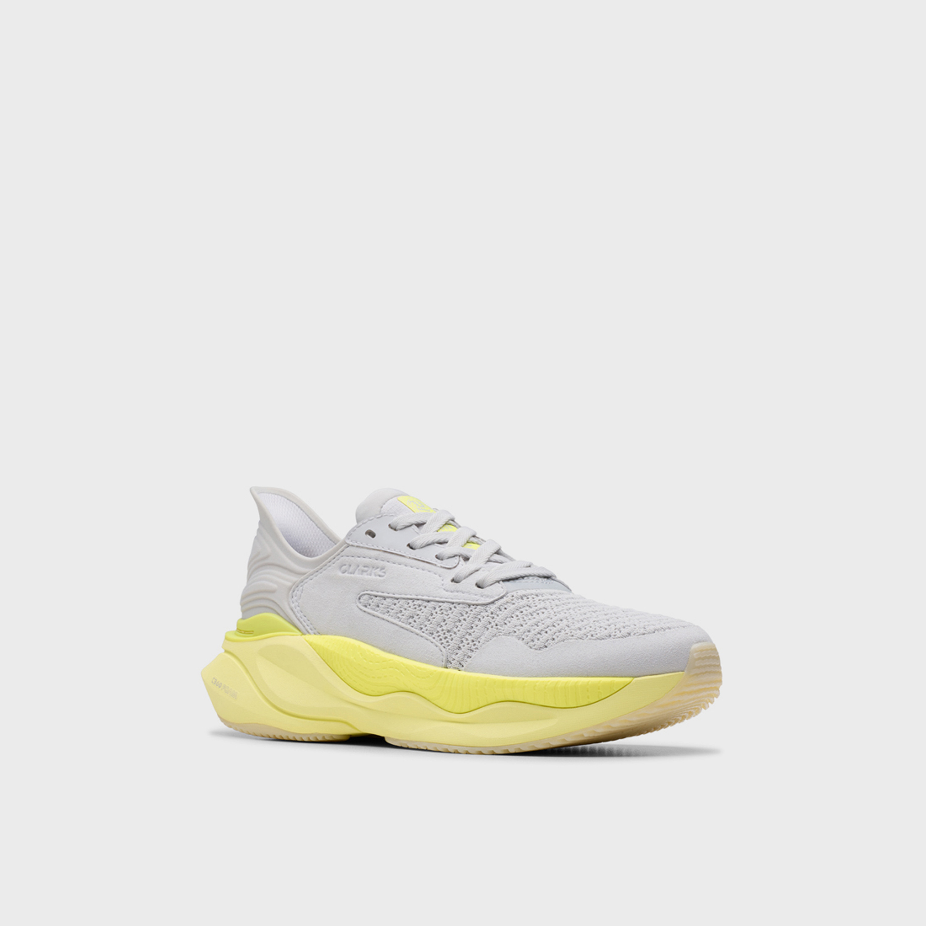 Clarks Womens Lace-Up Pace. Flatform Mid Cut Sneakers | 26184590-women-shoes-sneakers-image-1