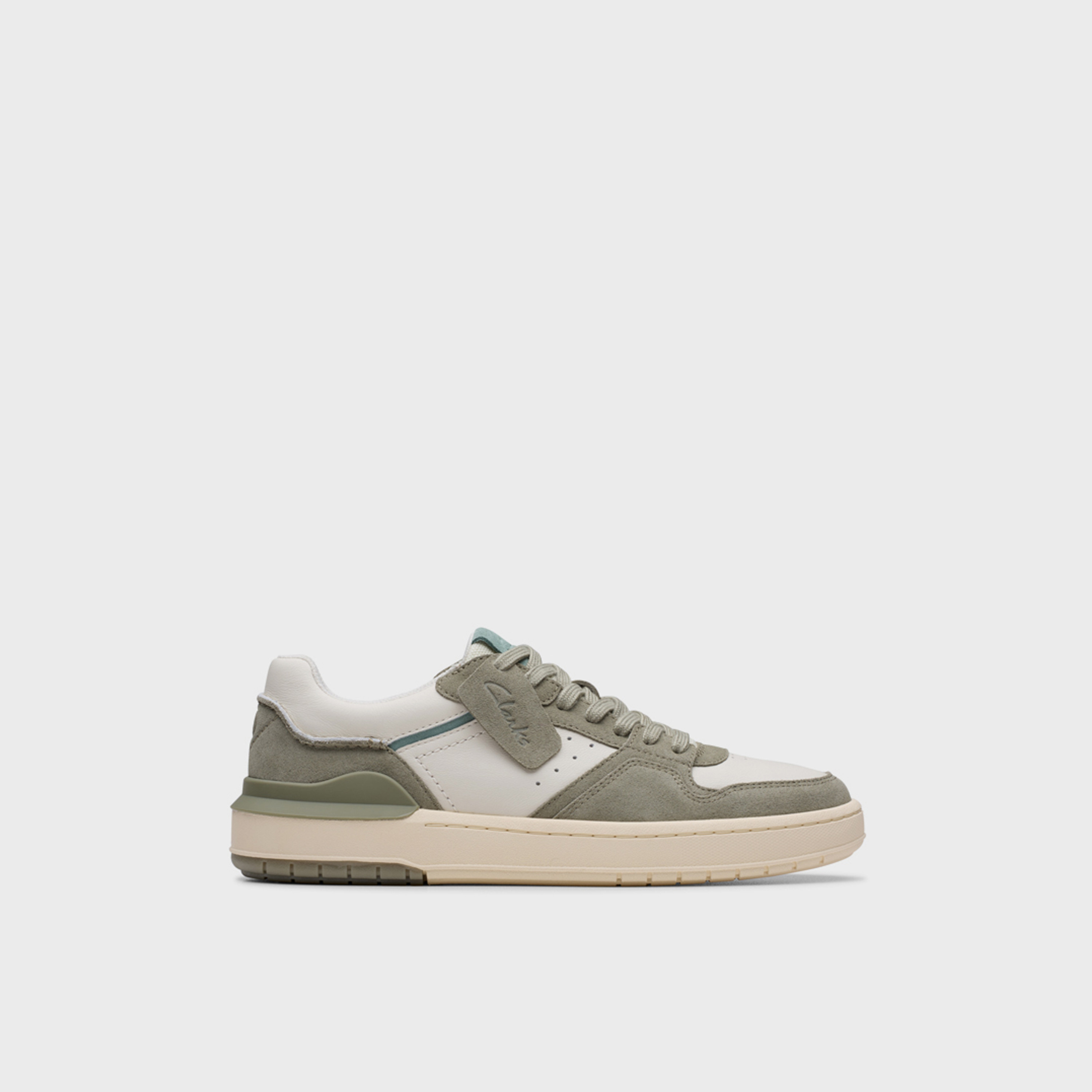 Clarks Men's Lace-Up Courtlite 2 Low Ankle Sneakers | 26184601-men-shoes-sneakers-image-2