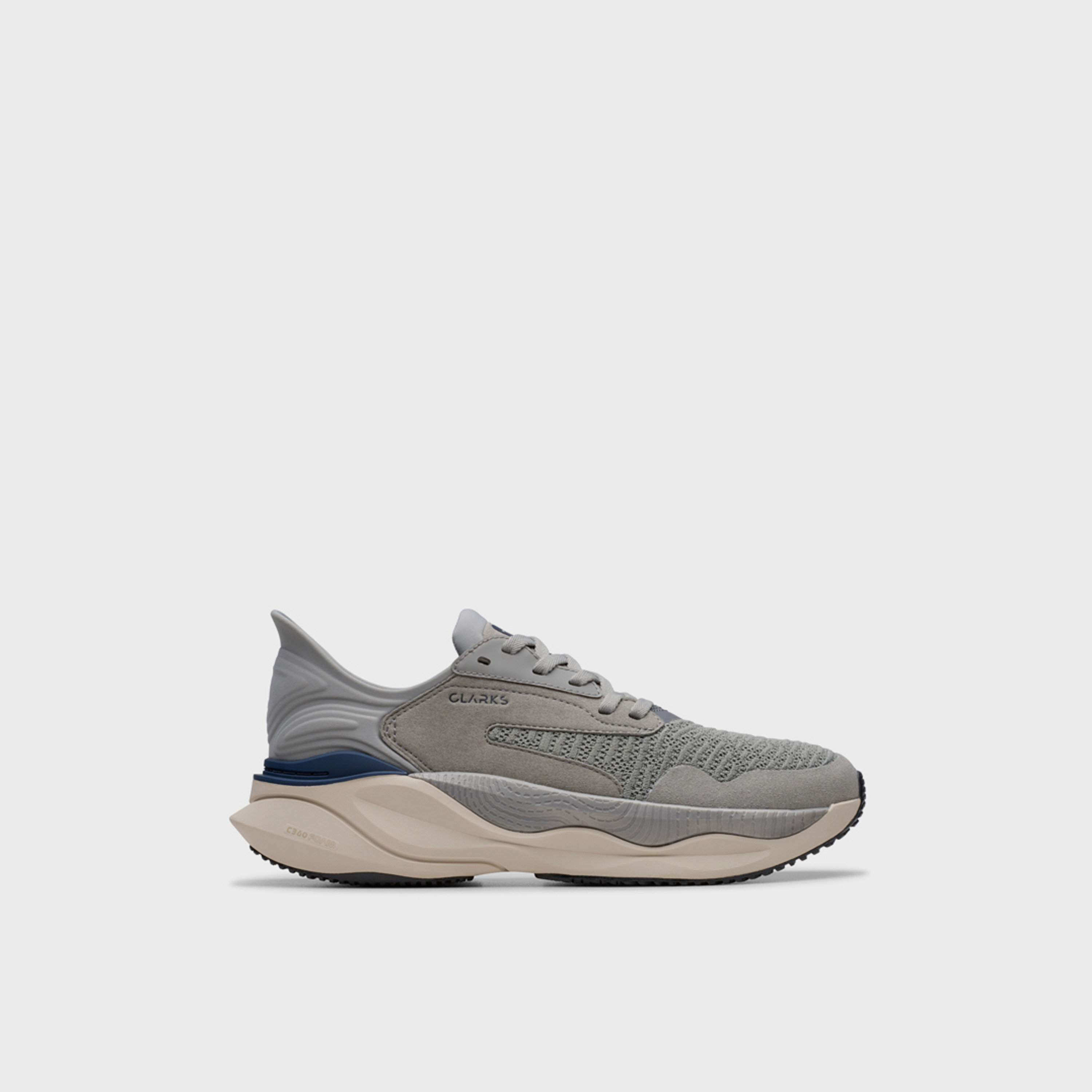 Clarks Men's Lace-Up Pace Low Ankle Sneakers | 26184664-men-shoes-sneakers-image-2