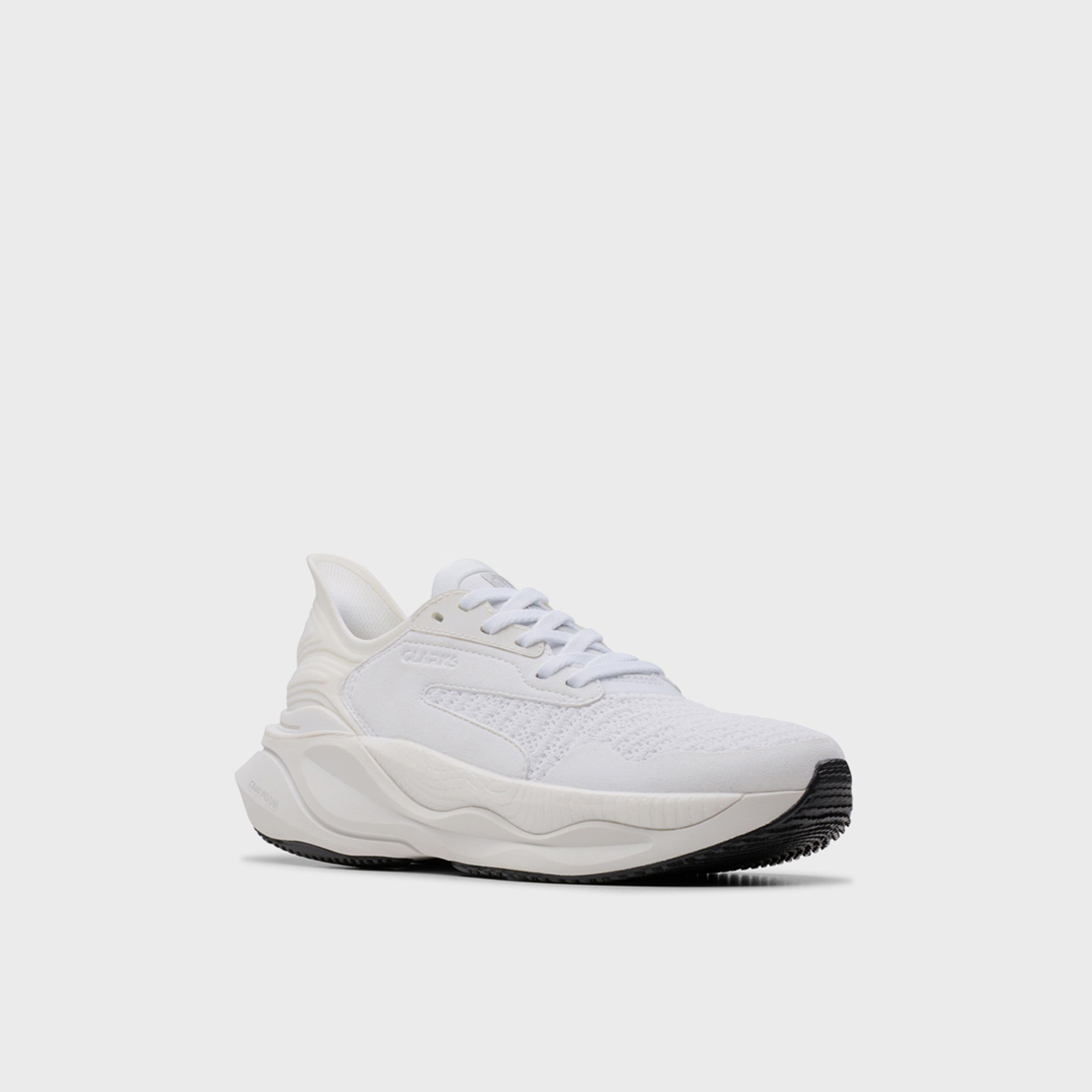 Clarks Womens Lace-Up Pace. Flatform Mid Cut Sneakers | 26184668-women-shoes-sneakers-image-1