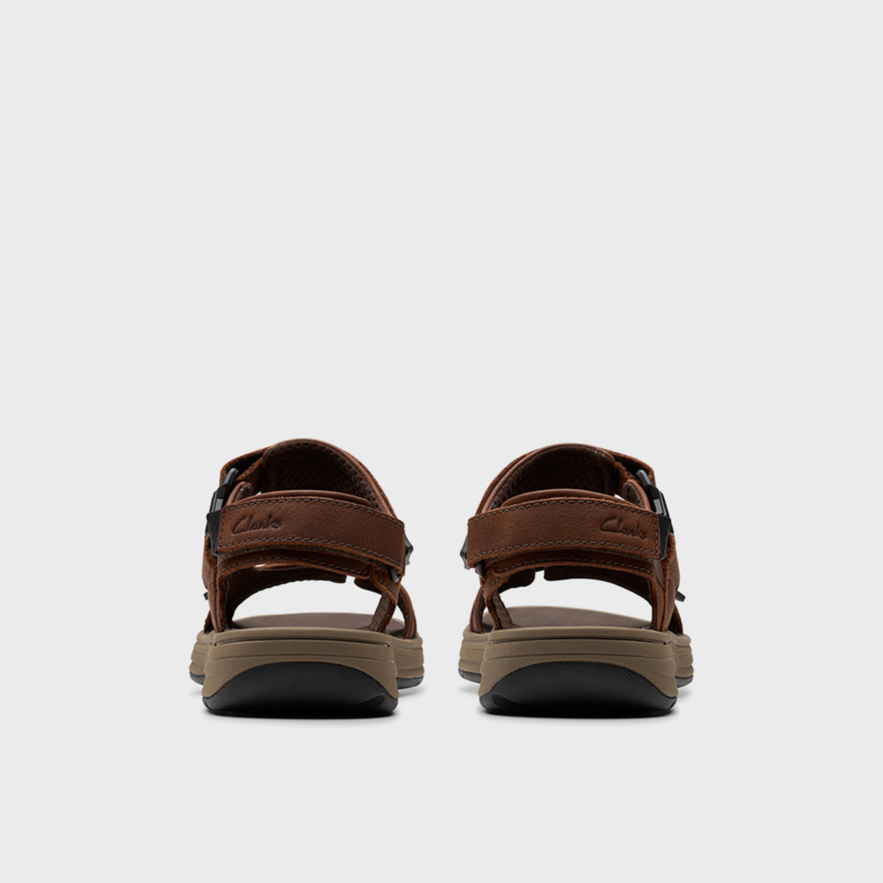 Clarks Mens Hook & Loop Saltway Edge Slide Sandals | 26184777-men-shoes-sandals-image-5
