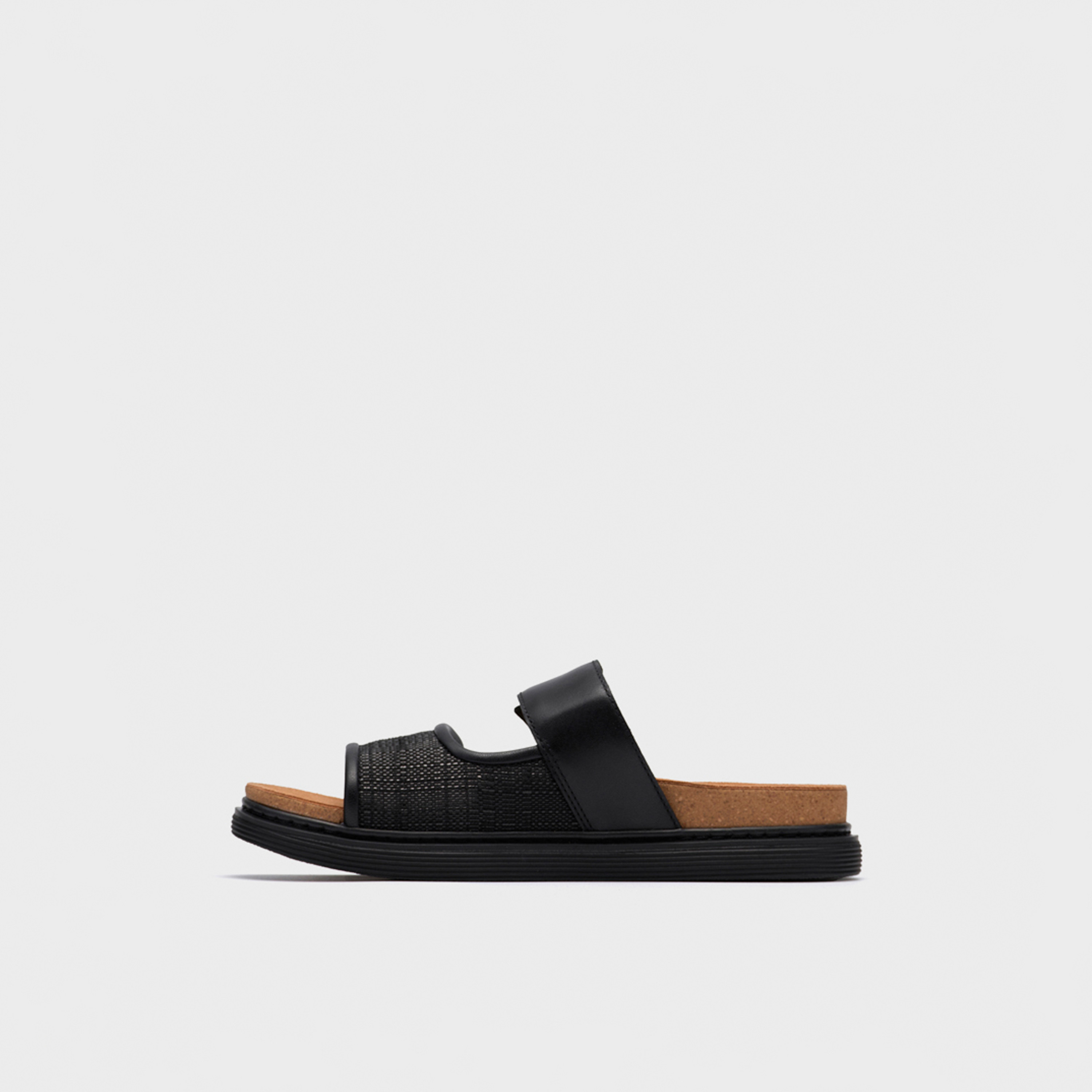 Clarks Womens Slip-On Arwell Step Flatform Slide Sandals | 26185817-women-shoes-sandals-flats-image-3
