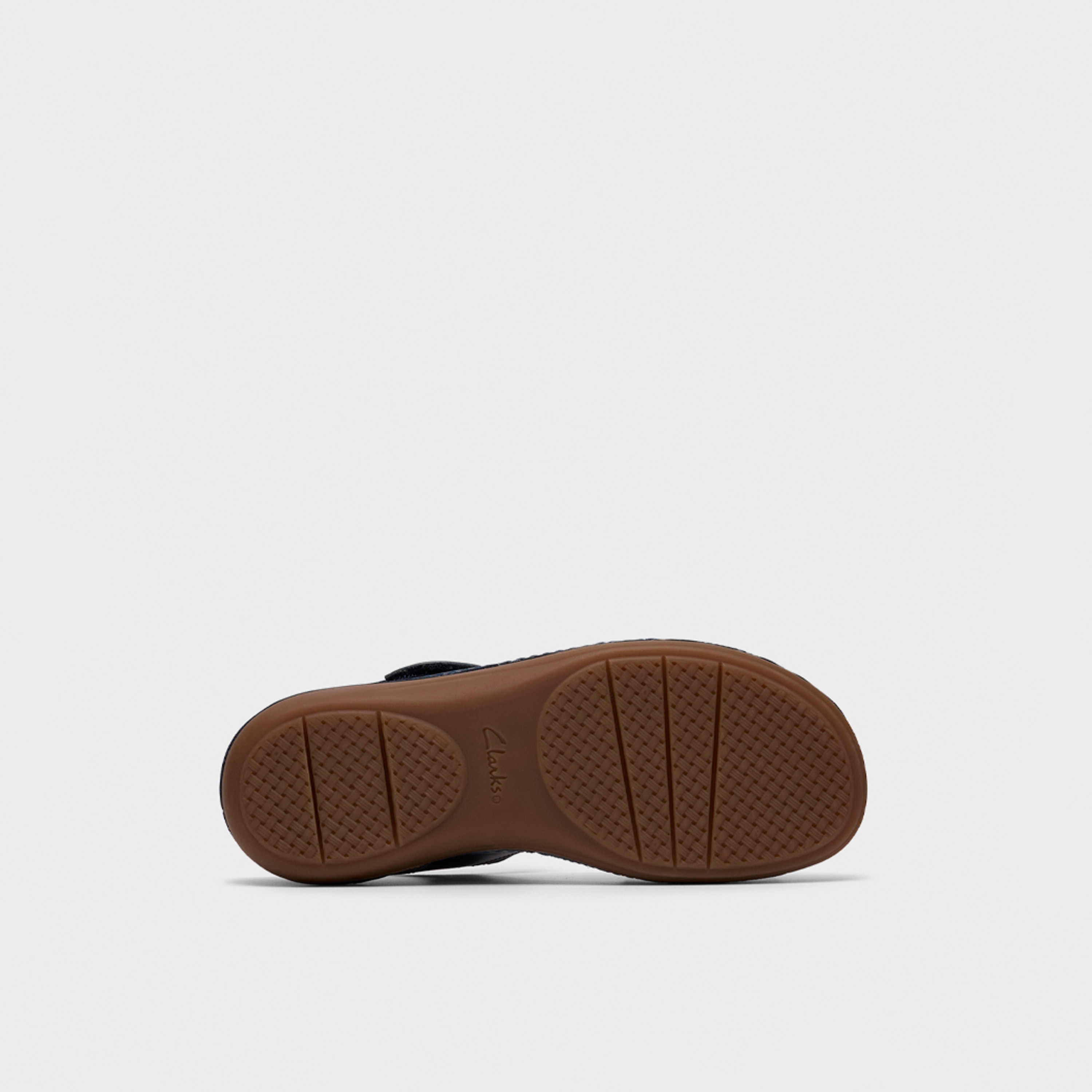 Clarks Womens Hook & Loop Cecily Mix Flat Strap Sandals | 26185831-women-shoes-sandals-flats-image-4