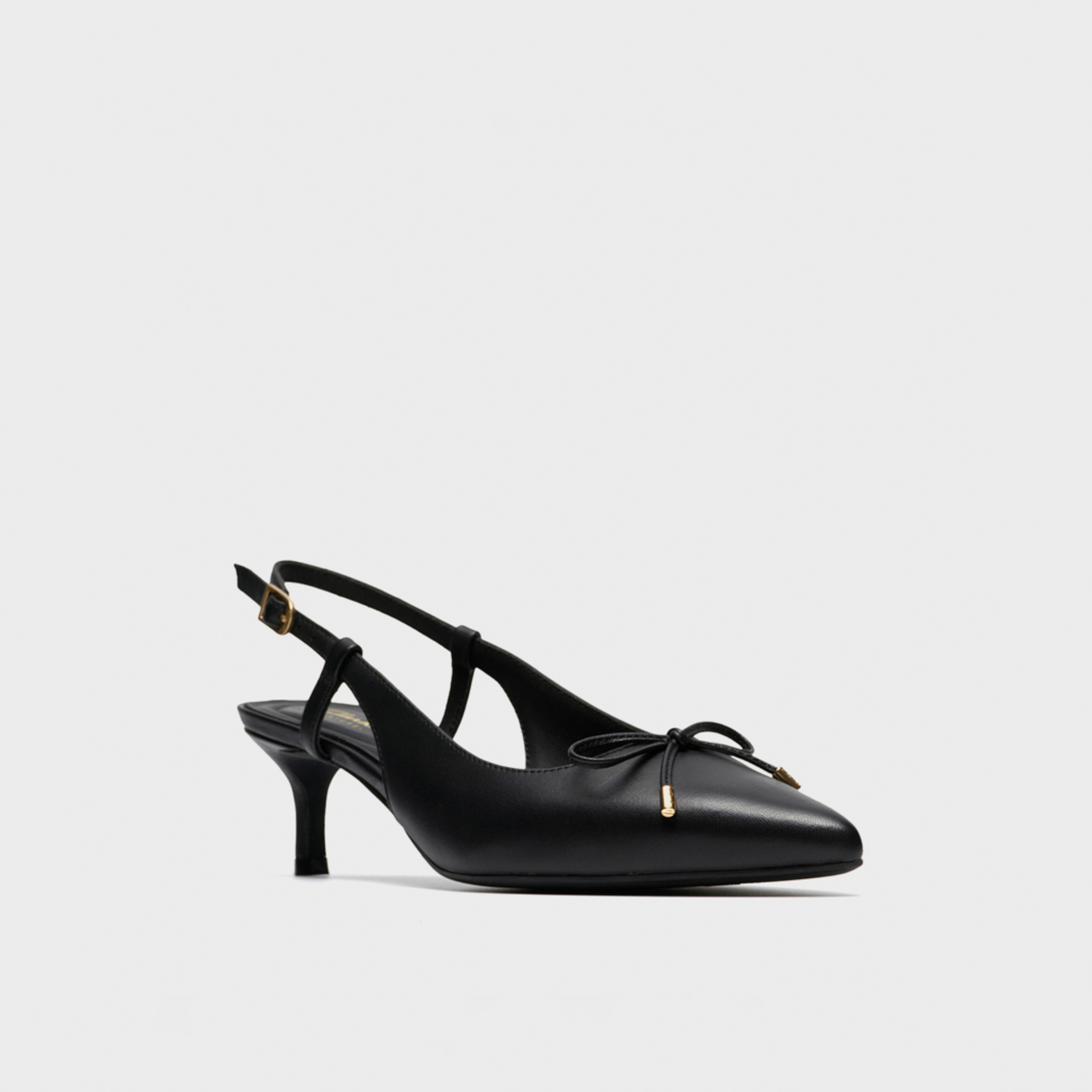 Clarks Womens Zarey Bow Kitten Pumps | 26186343-women-shoes-heels-image-1