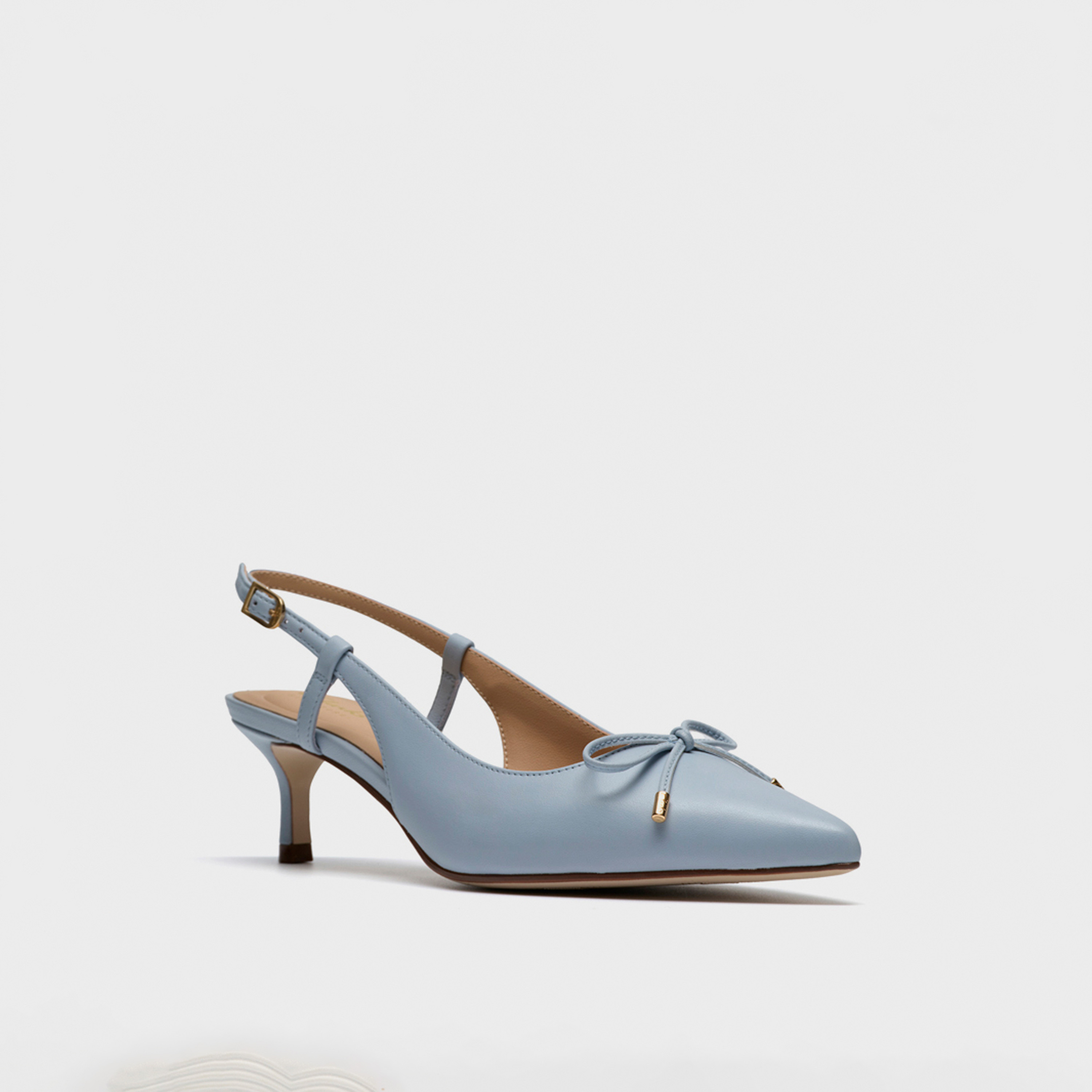Clarks Womens Zarey Bow Kitten Pumps | 26186344-women-shoes-heels-image-1