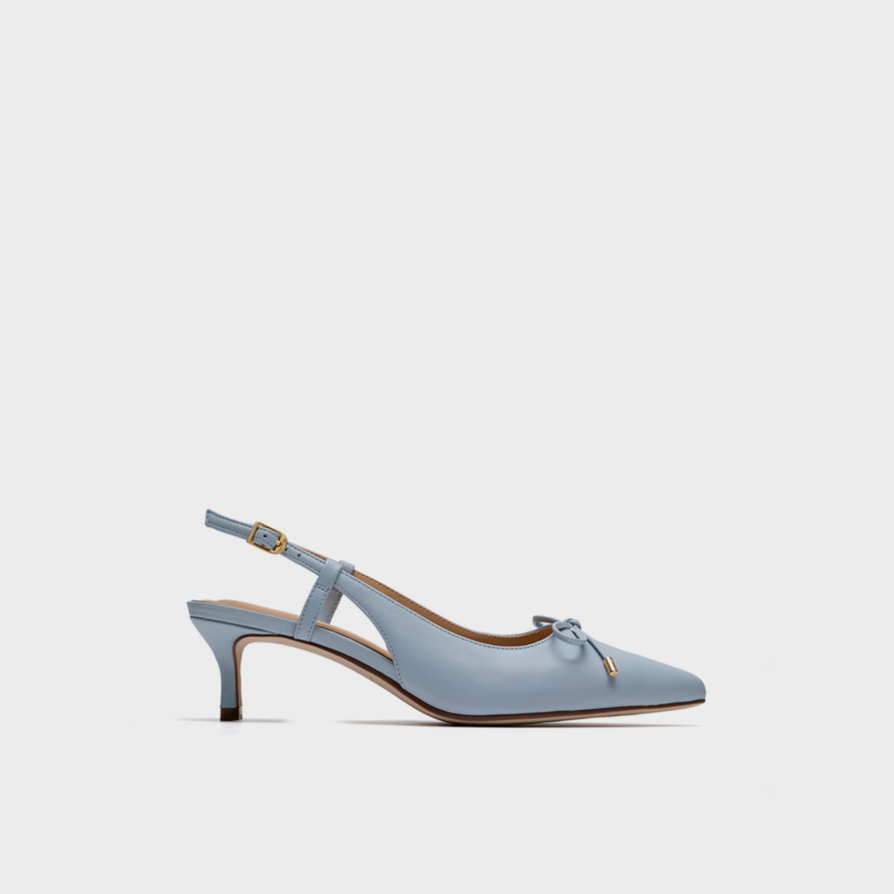 Clarks Womens Zarey Bow Kitten Pumps | 26186344-women-shoes-heels-image-2