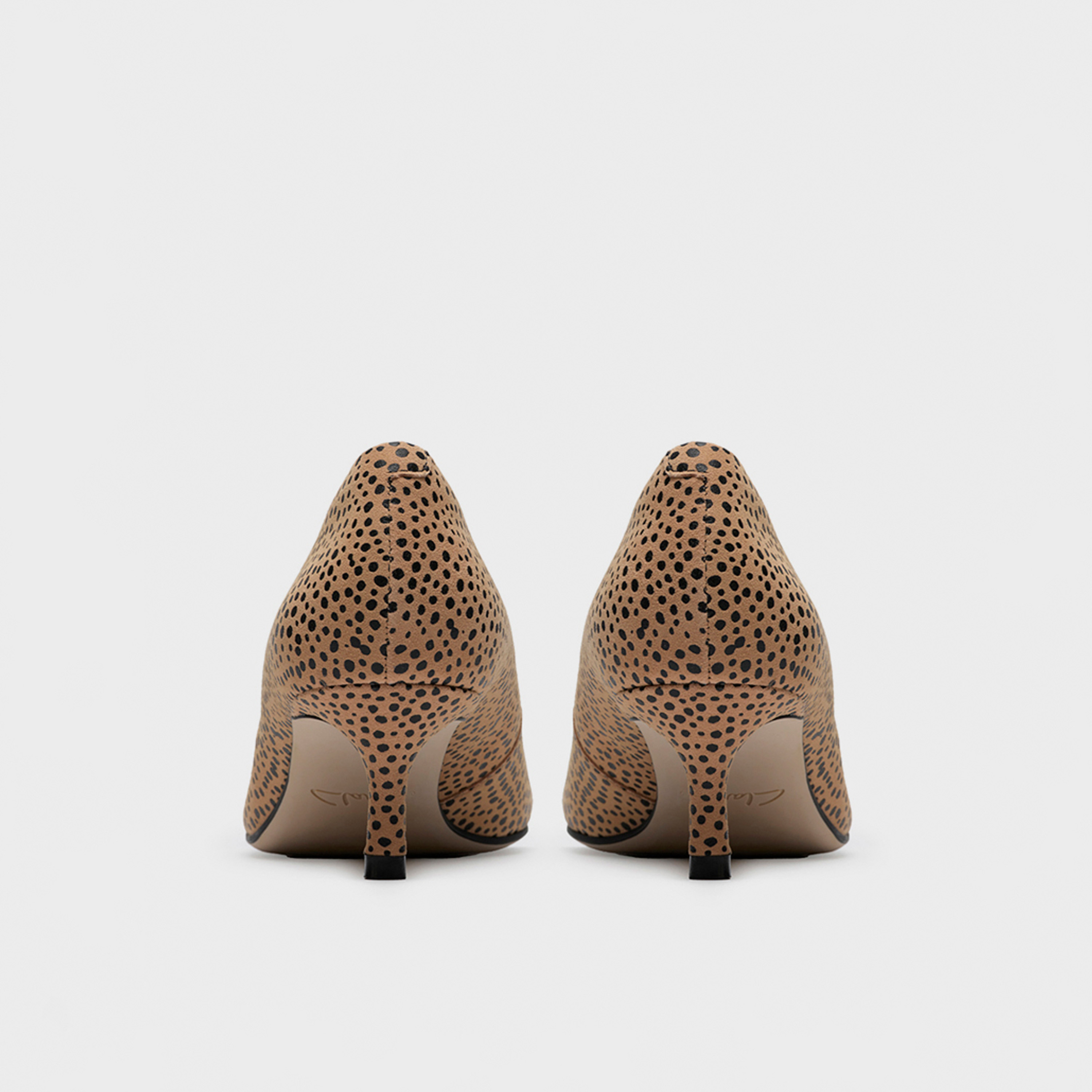 Clarks Womens Slip-On Zarey Court Kitten Pumps | 26186345-women-shoes-heels-image-5