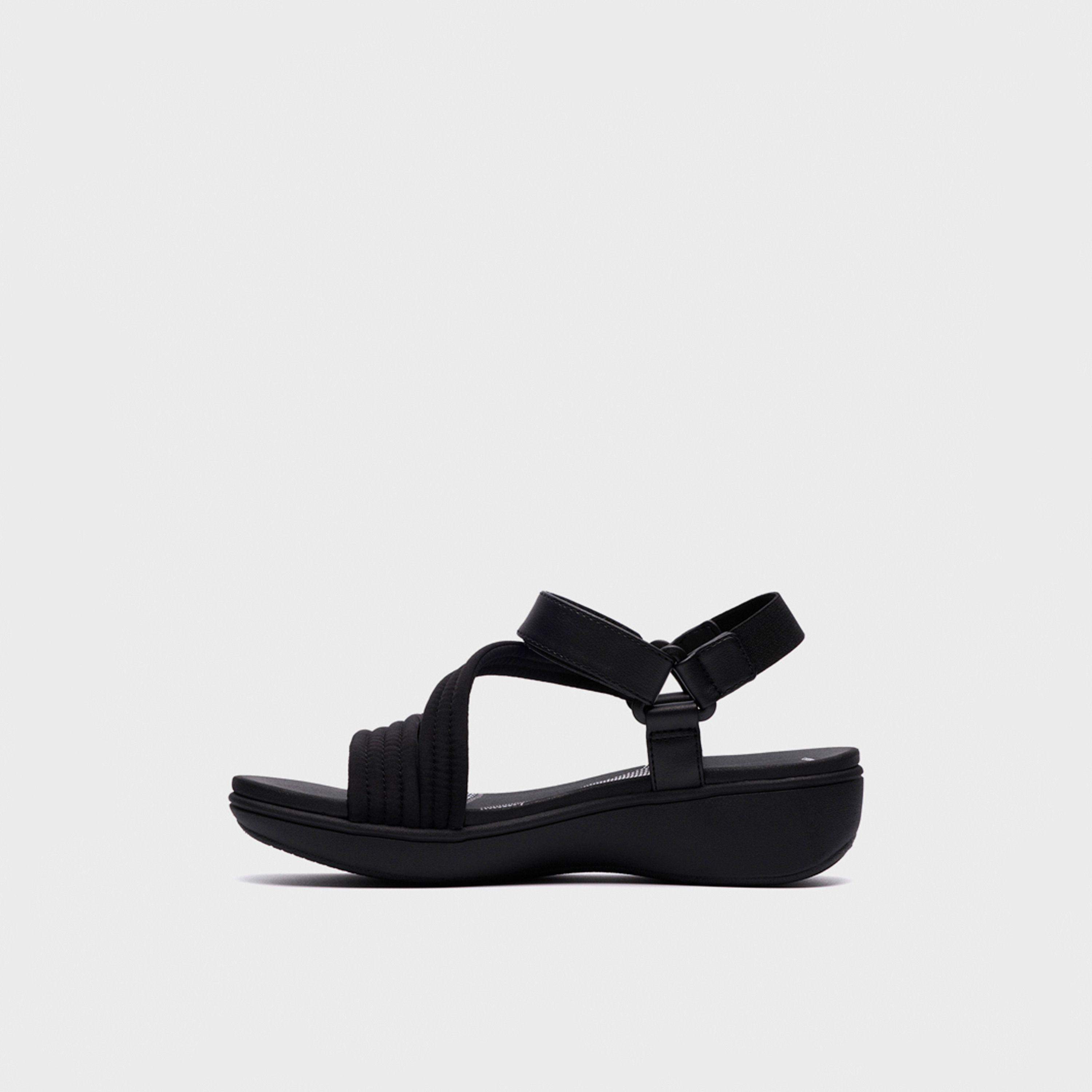 Clarks Womens Hook & Loop Brinkley Rae Sun Wedge Strap Sandals | 26186834-women-shoes-sandals-heeled-image-3