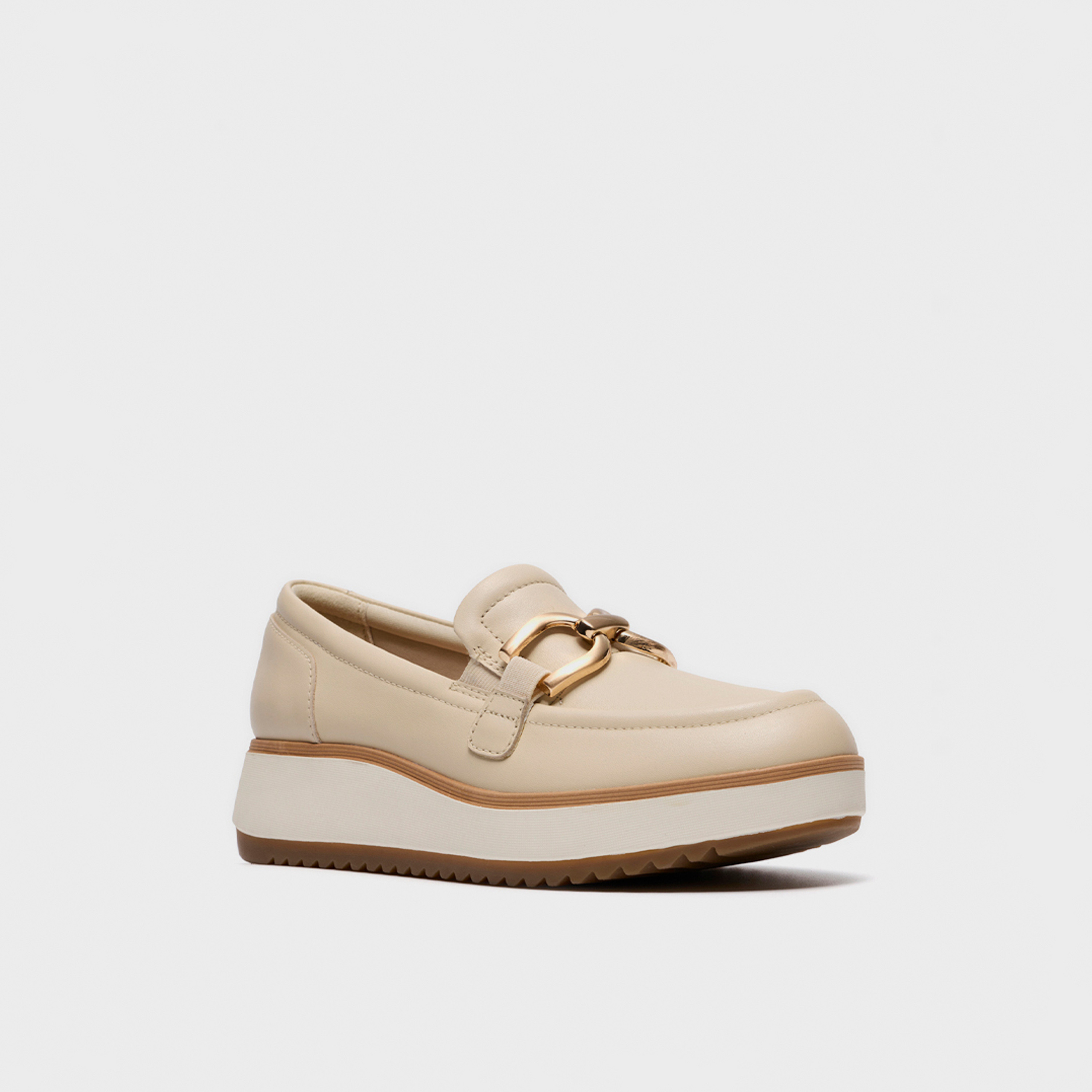 حذاء نسائي من كلاركس، زيلاه توب، سهل الارتداء، ذو نعل سميك | 26186928-women-shoes-loafersandmoccasins-image-1