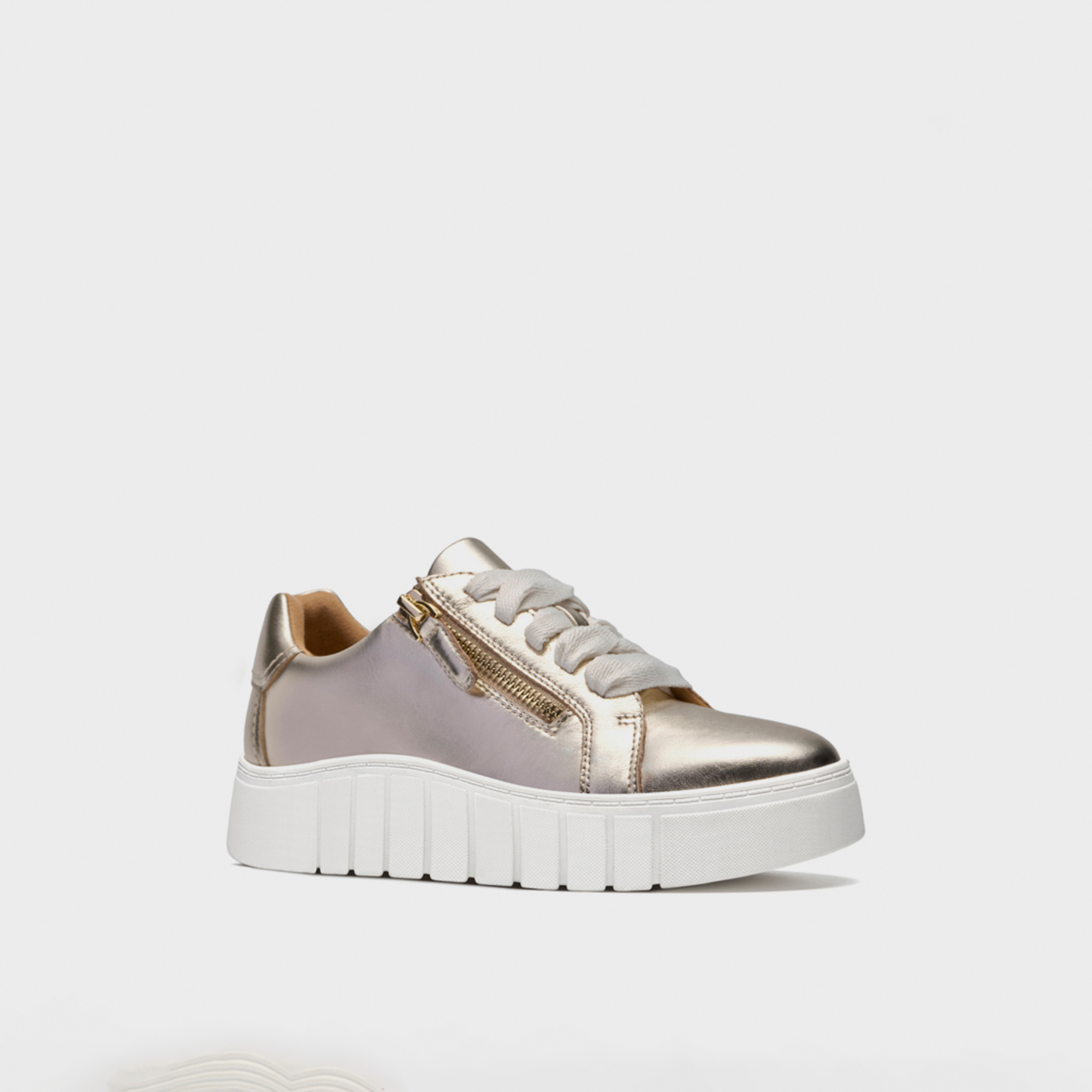 Clarks Womens Lace-Up Mykah Joy Flatform Mid Cut Sneakers | 26186948-women-shoes-sneakers-image-1